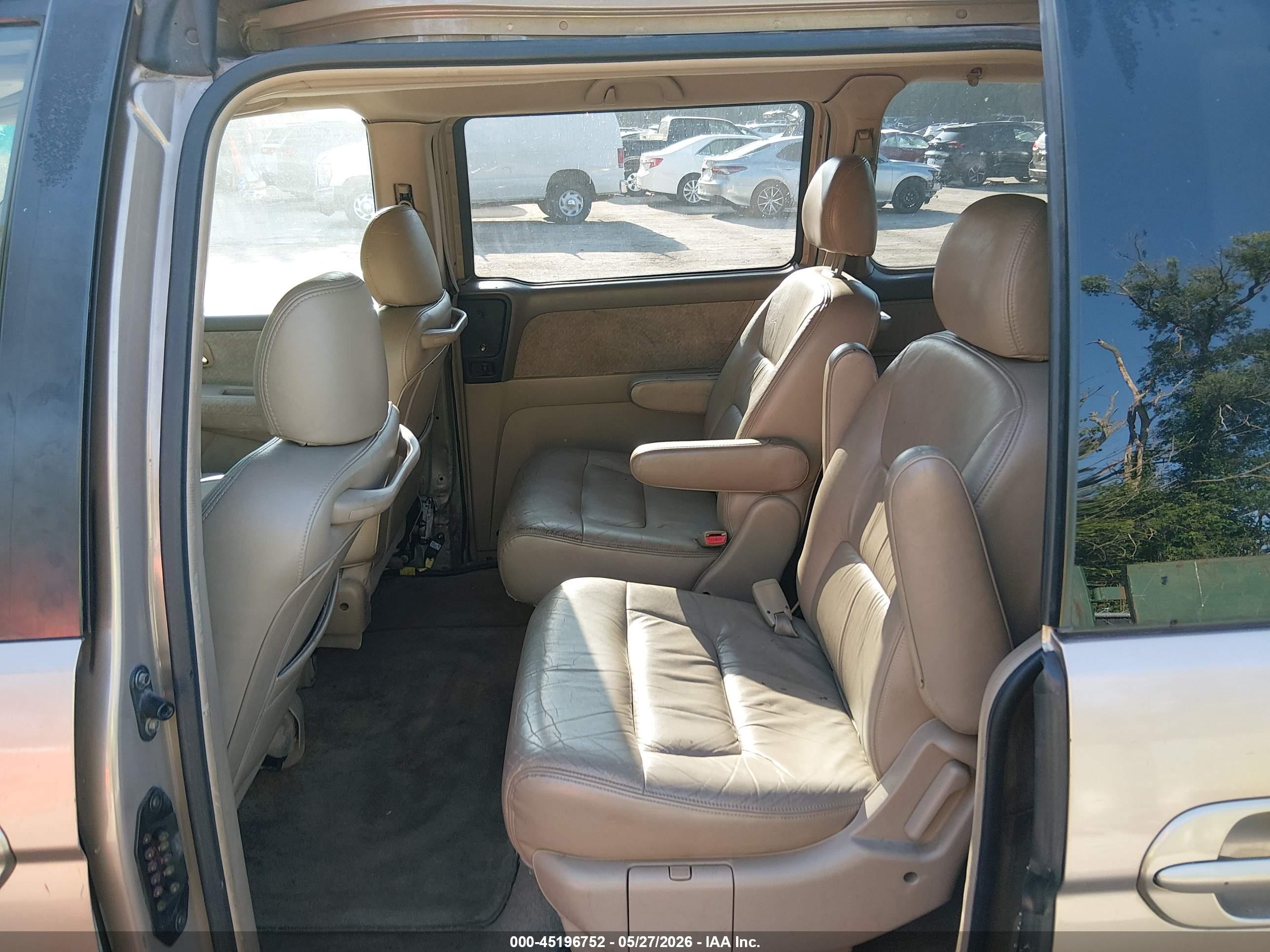 2003 Honda Odyssey Ex-l Gold vin: 5FNRL180X3B130737