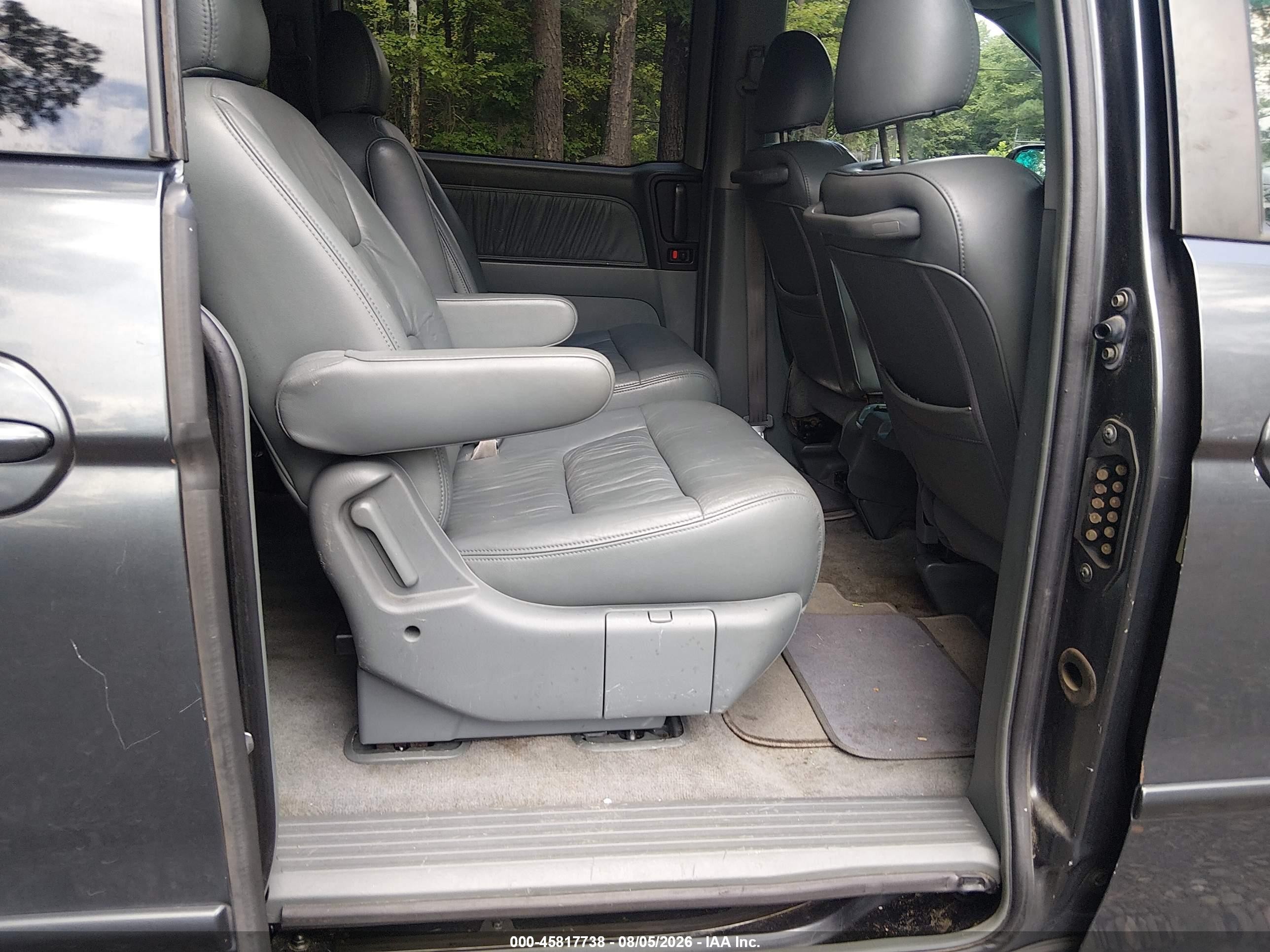 2004 Honda Odyssey Ex-l Blue vin: 5FNRL180X4B066202