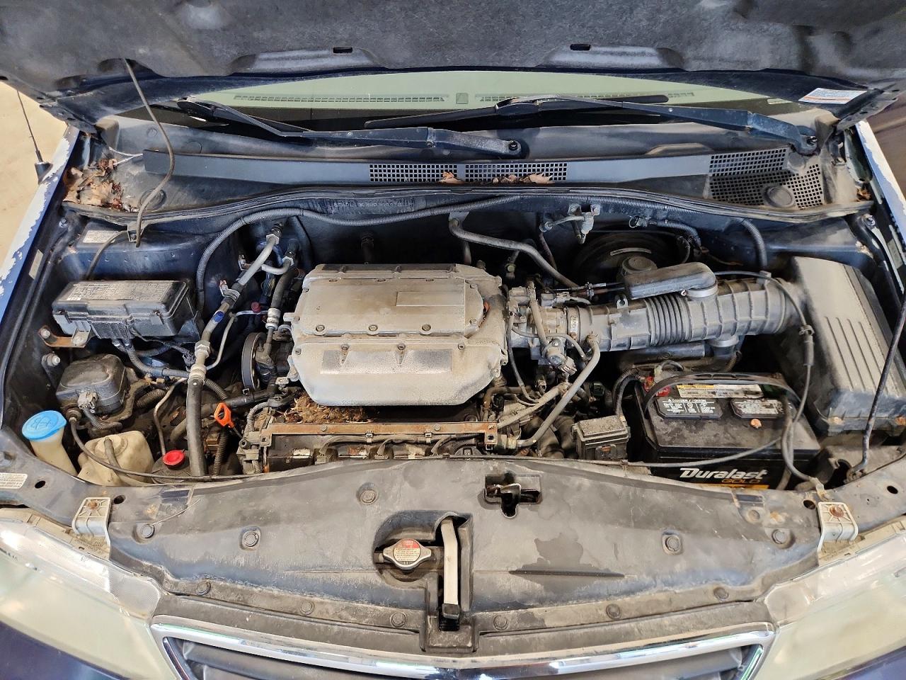 2004 Honda Odyssey Exl Blue vin: 5FNRL180X4B104933