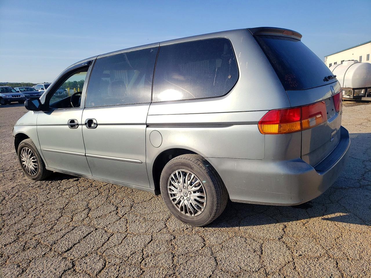 2002 Honda Odyssey Lx Gray vin: 5FNRL18542B019823
