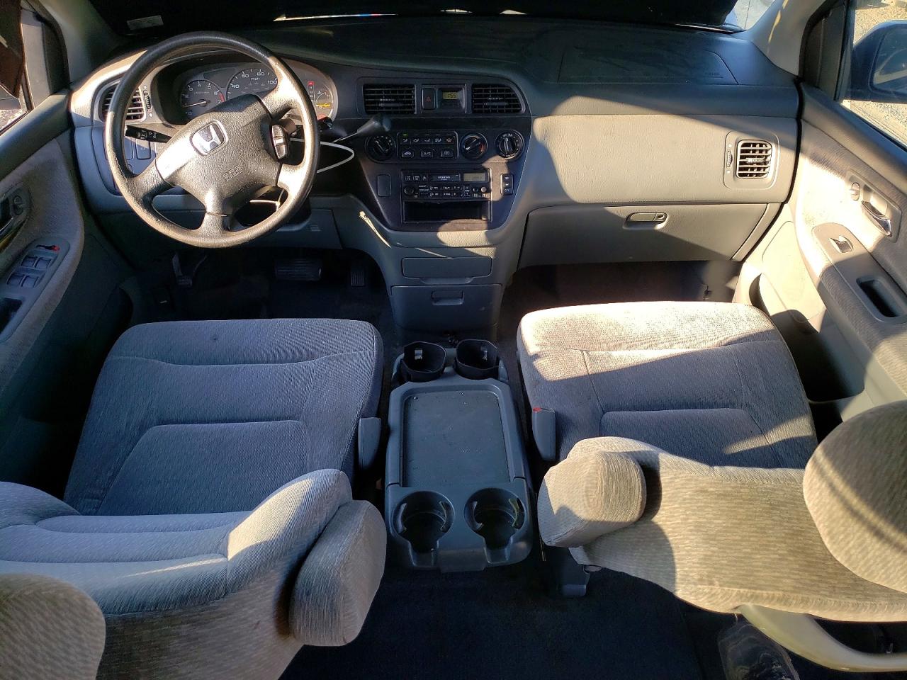 2002 Honda Odyssey Lx Gray vin: 5FNRL18542B019823