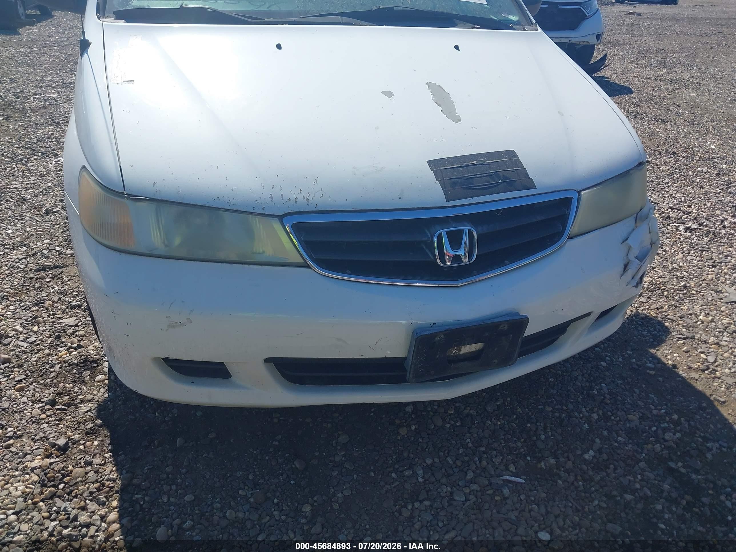 2004 Honda Odyssey Lx White vin: 5FNRL18564B105413