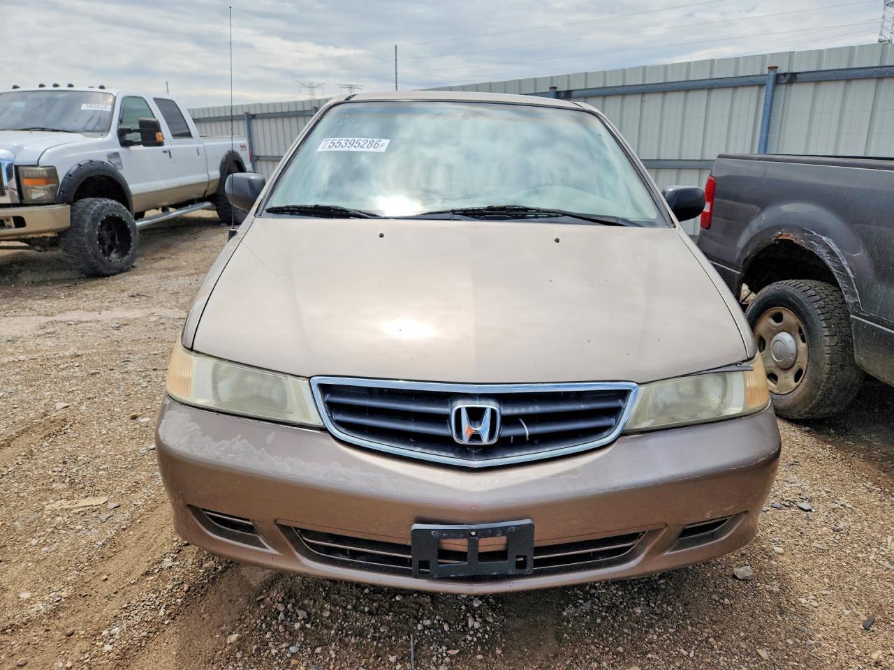 2004 Honda Odyssey Lx Tan vin: 5FNRL18574B016241