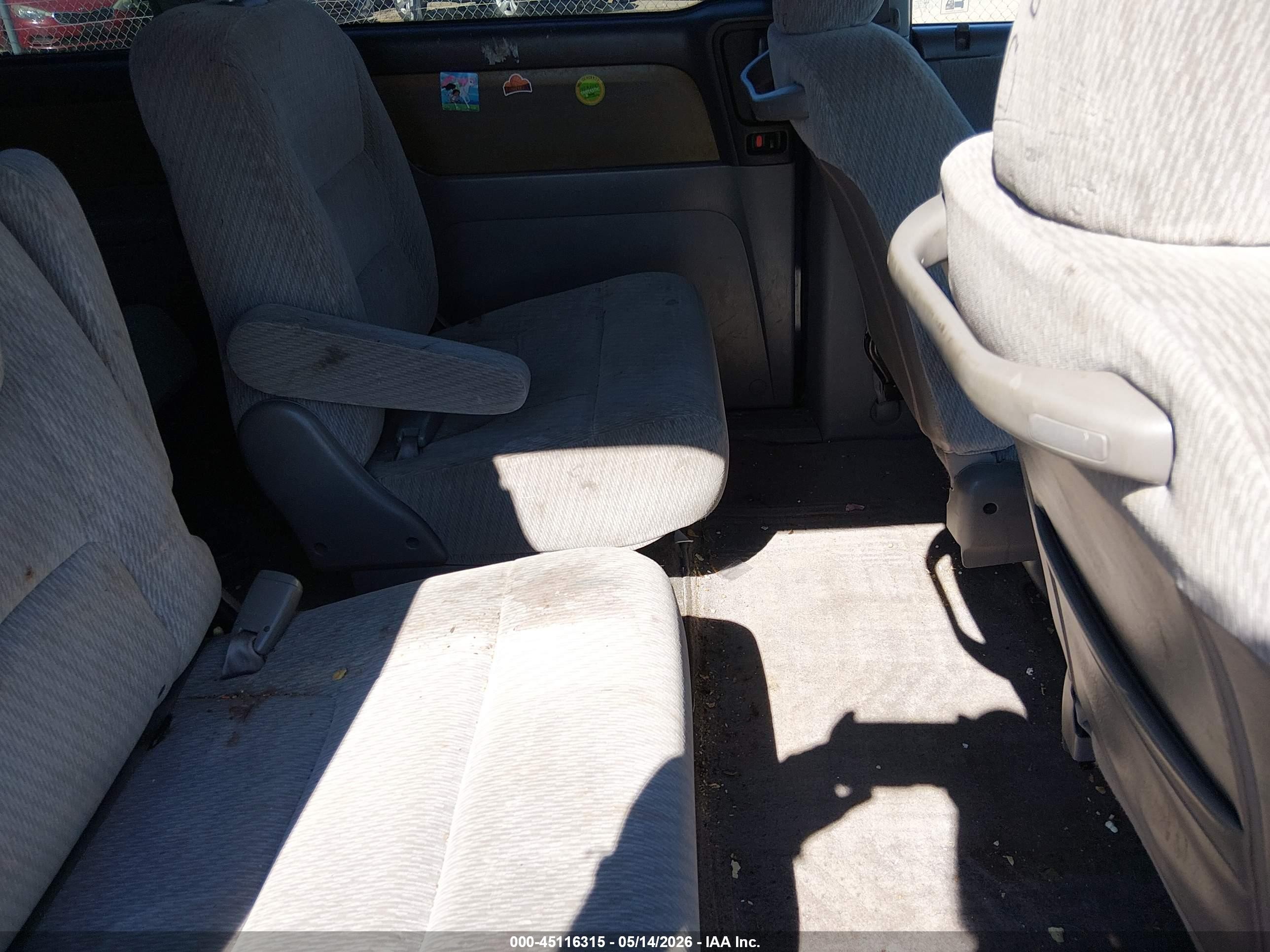2004 Honda Odyssey Lx Синий vin: 5FNRL18574B122351