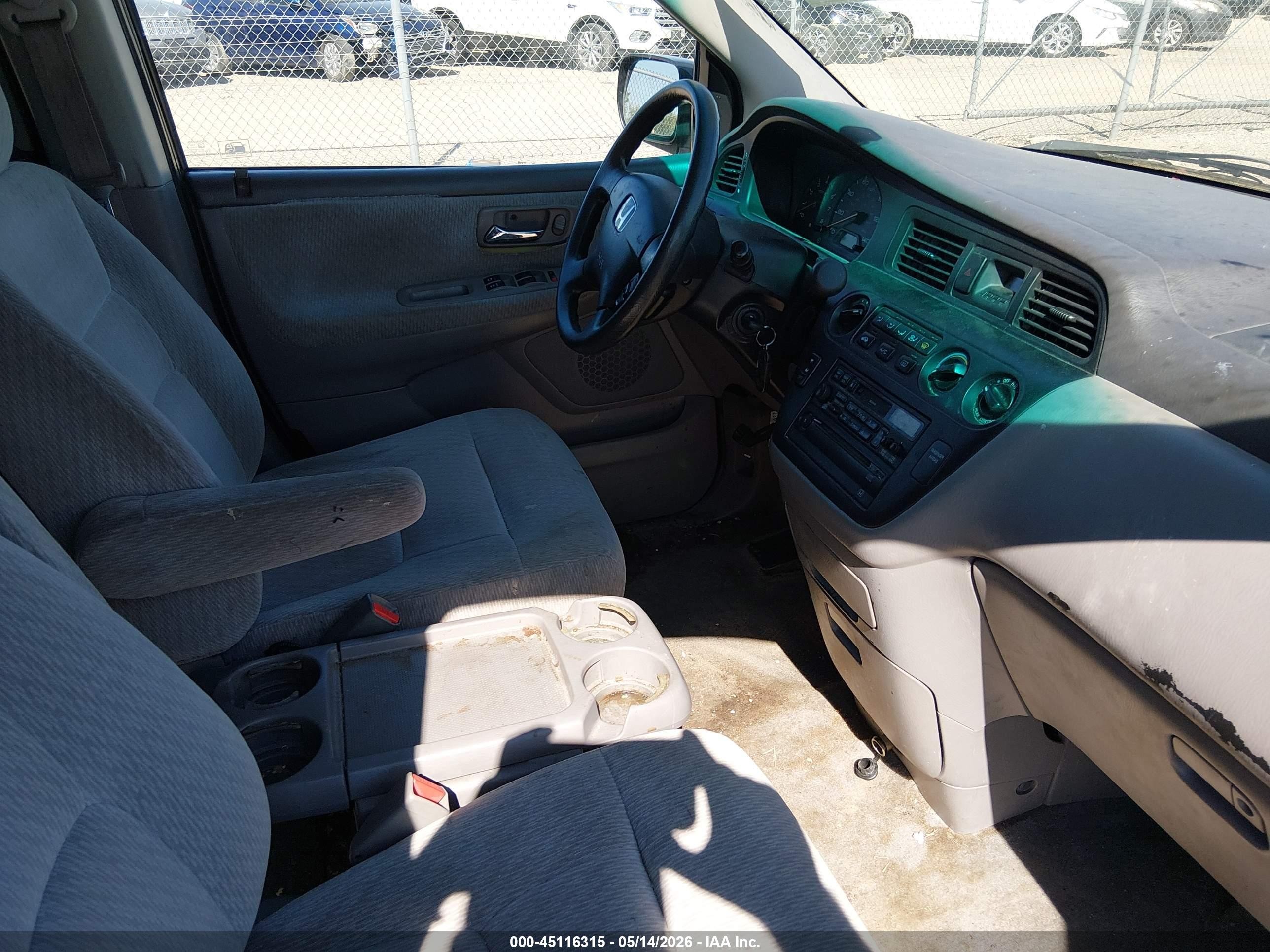 2004 Honda Odyssey Lx Синий vin: 5FNRL18574B122351