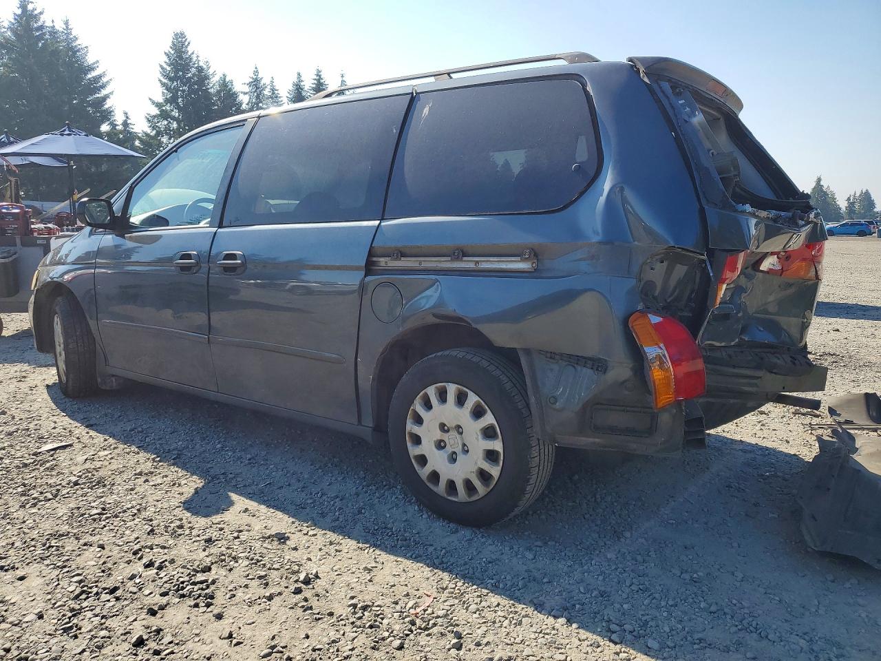 2003 Honda Odyssey Lx Gray vin: 5FNRL18583B112720