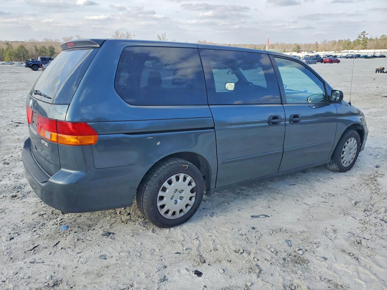 2003 Honda Odyssey Lx Blue vin: 5FNRL18593B052270
