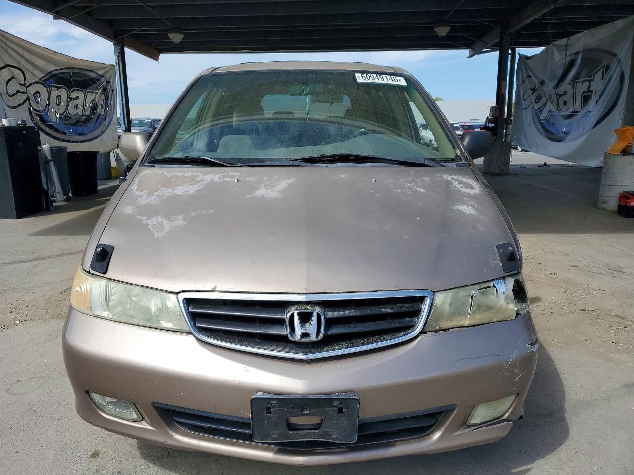2003 Honda Odyssey Ex Gold vin: 5FNRL18603B048116
