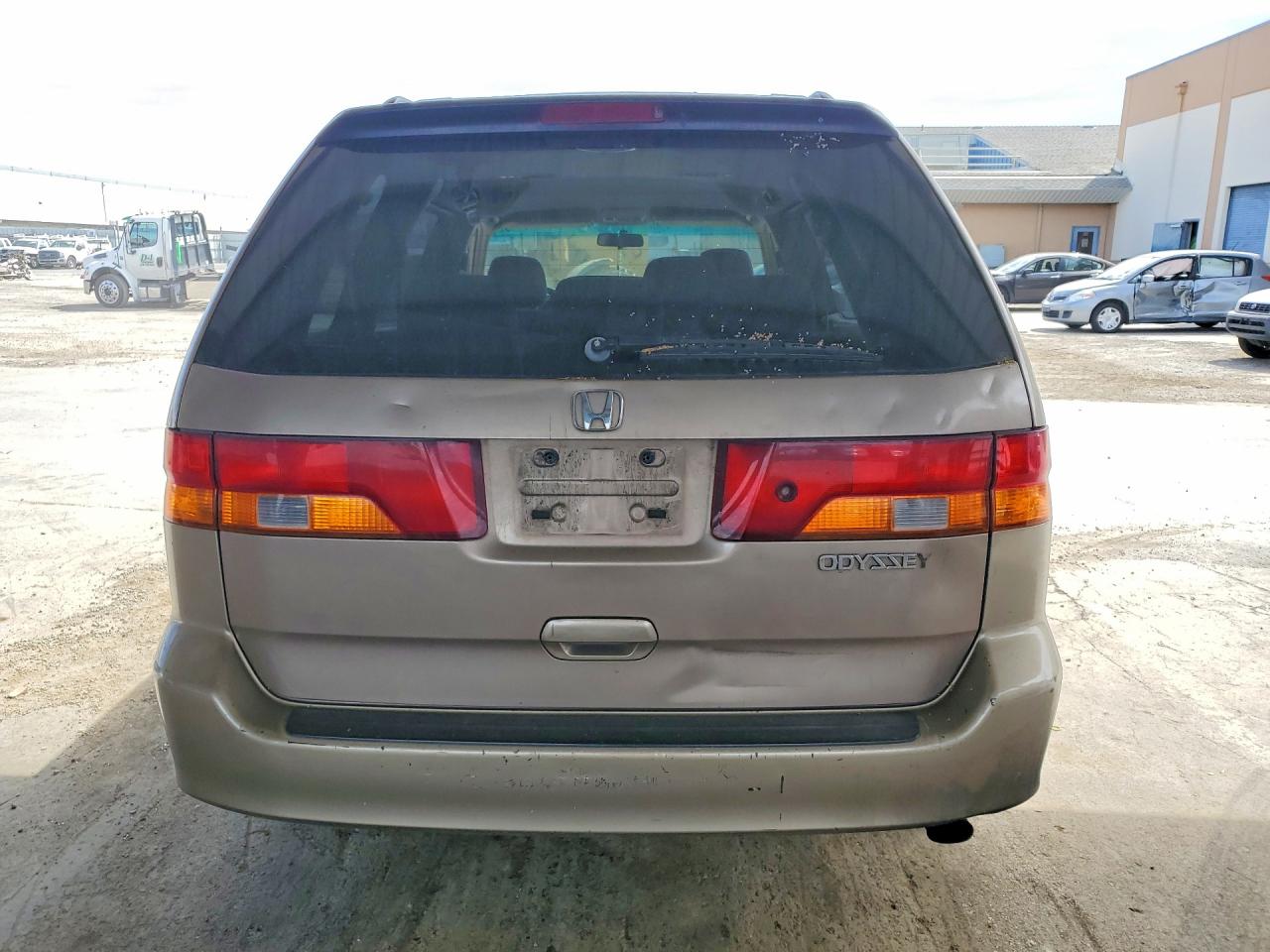 2003 Honda Odyssey Ex Gold vin: 5FNRL18603B048116