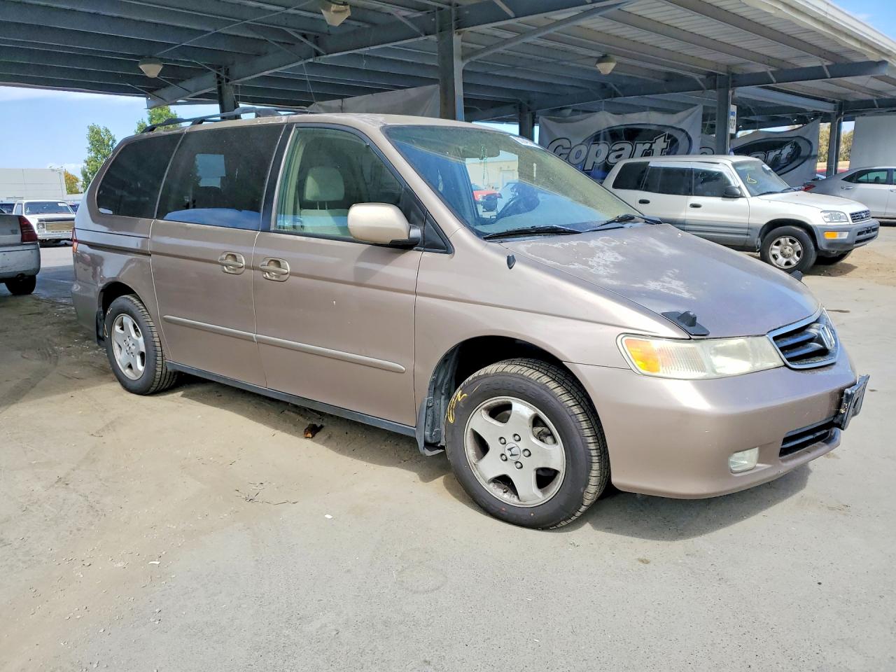 2003 Honda Odyssey Ex Gold vin: 5FNRL18603B048116
