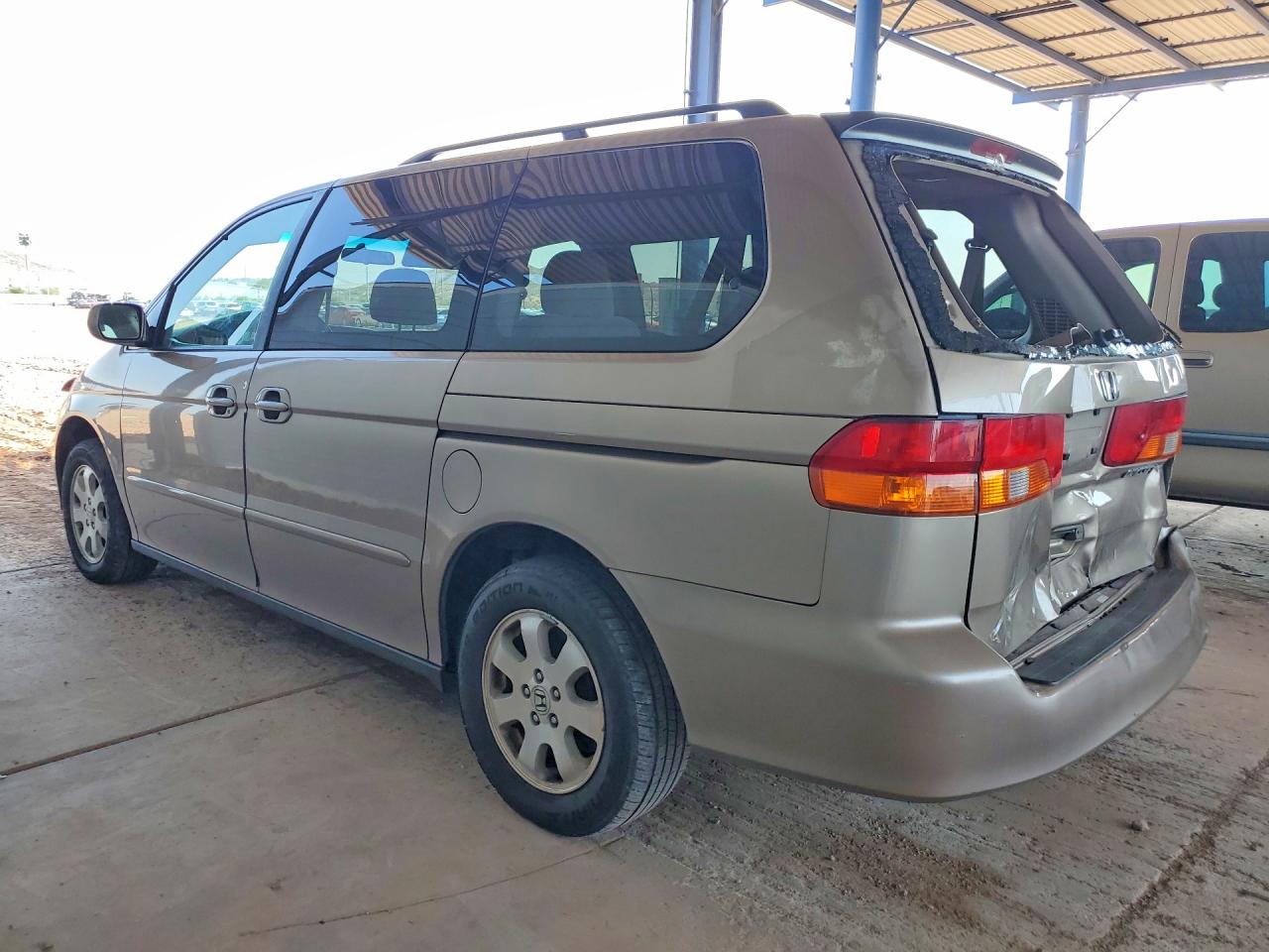 2004 Honda Odyssey Ex Tan vin: 5FNRL18604B004117