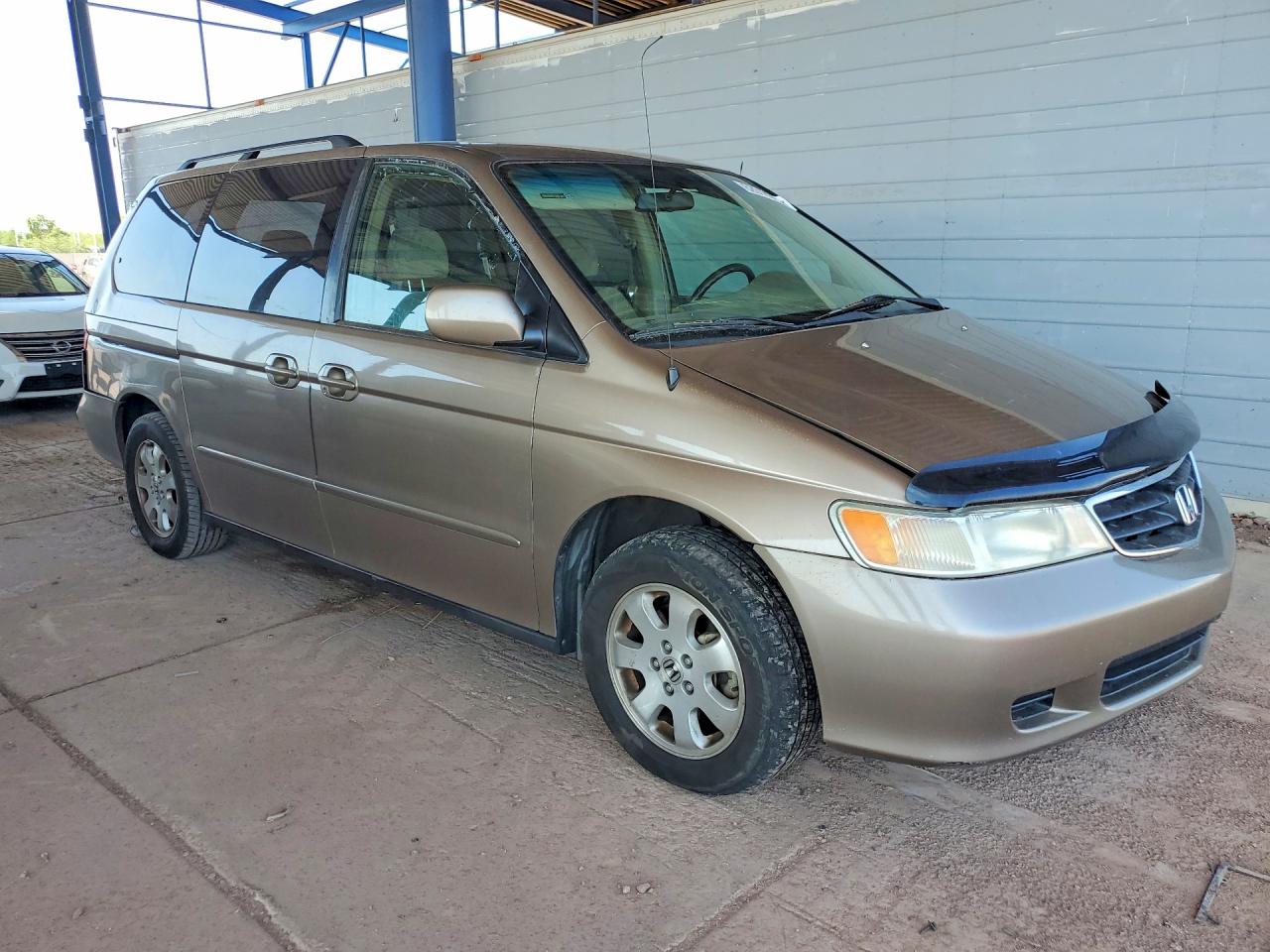 2004 Honda Odyssey Ex Tan vin: 5FNRL18604B004117