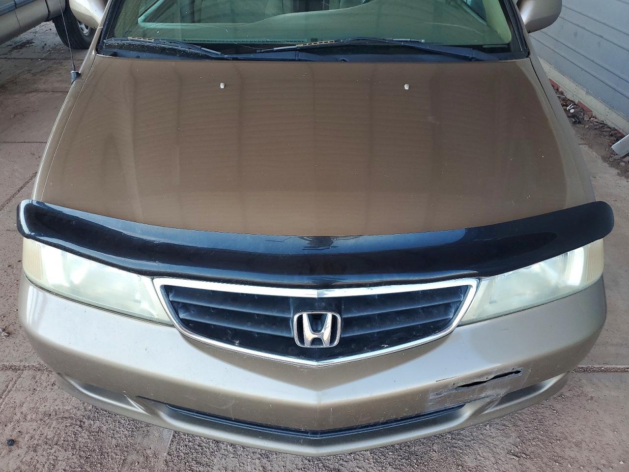 2004 Honda Odyssey Ex Tan vin: 5FNRL18604B004117
