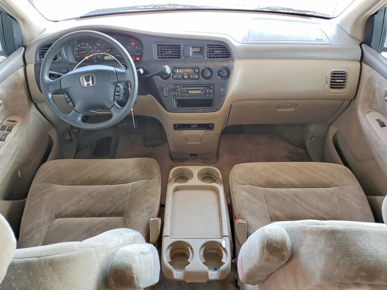 2004 Honda Odyssey Ex Tan vin: 5FNRL18604B004117