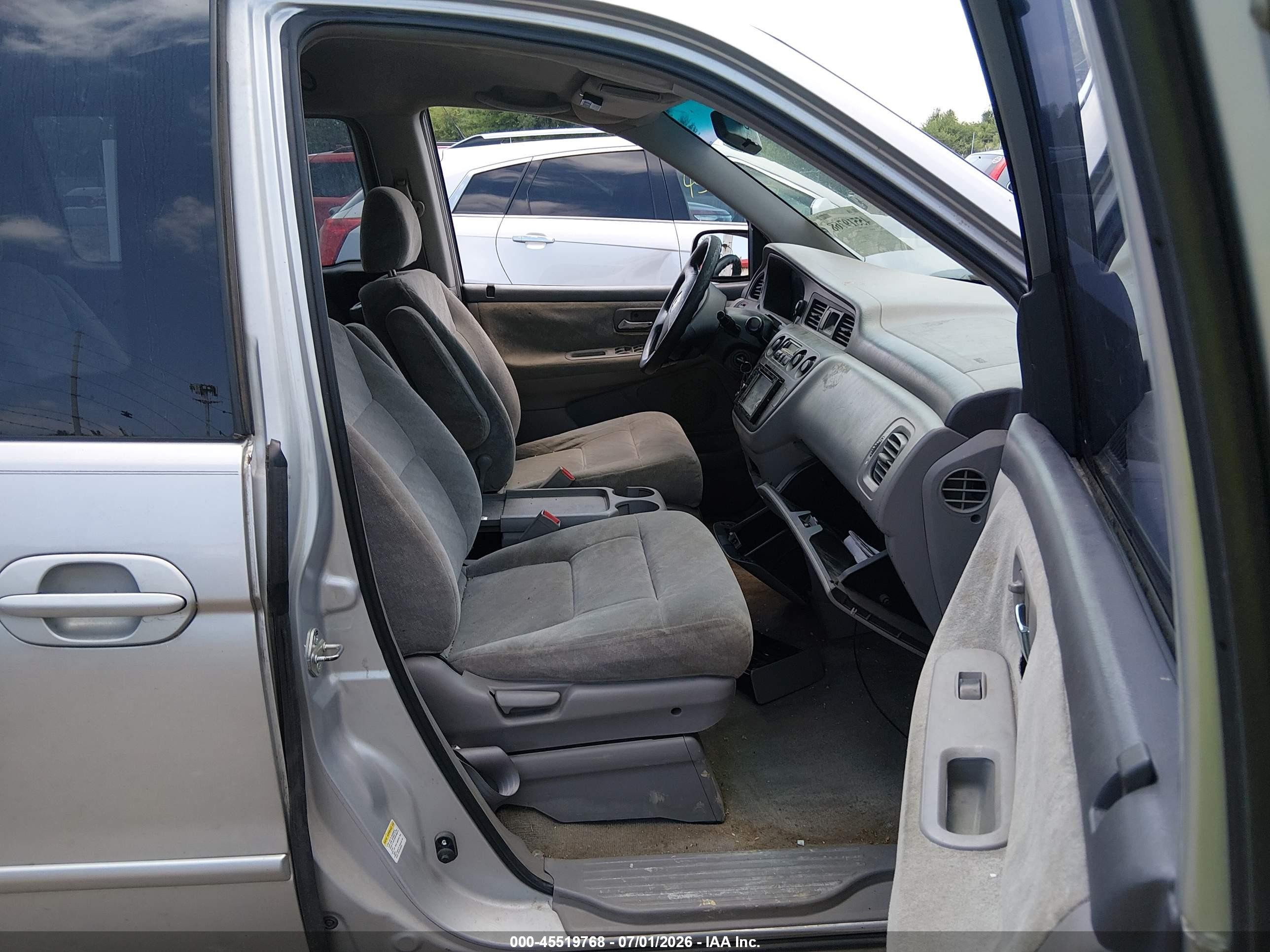 2004 Honda Odyssey Ex Серый vin: 5FNRL18604B053947