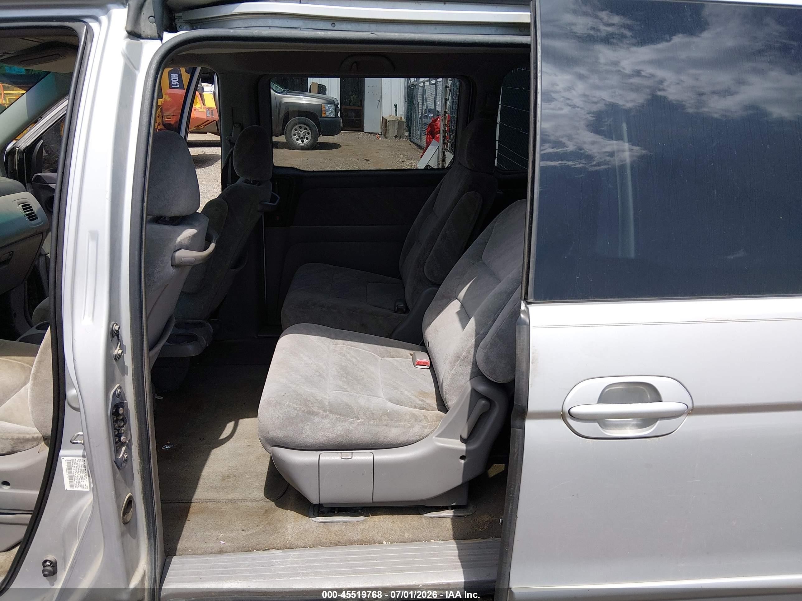 2004 Honda Odyssey Ex Серый vin: 5FNRL18604B053947
