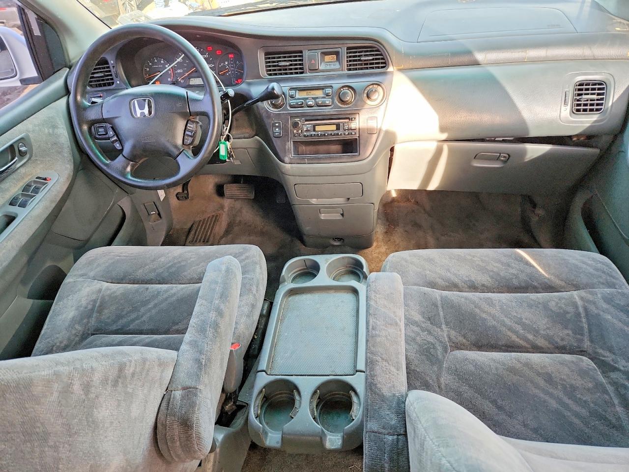 2003 Honda Odyssey Ex White vin: 5FNRL18613B082162