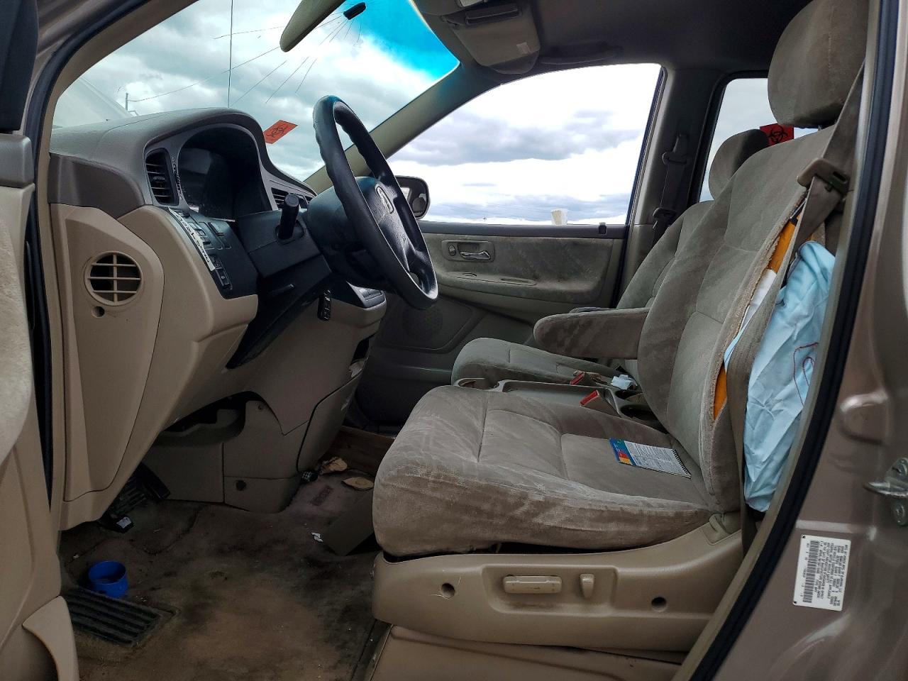2003 Honda Odyssey Ex Beige vin: 5FNRL18613B112485