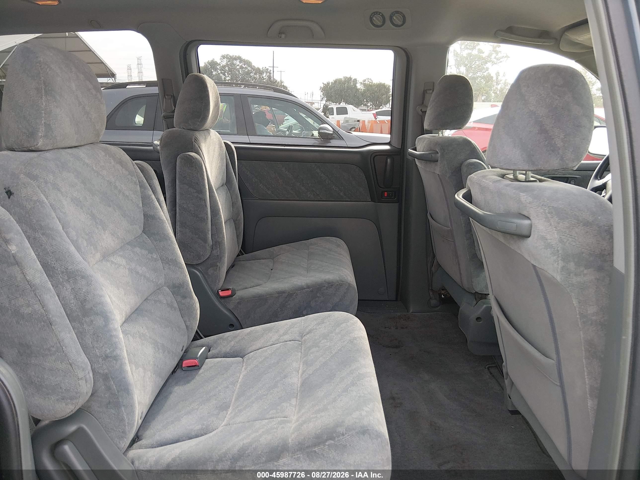 2003 Honda Odyssey Ex Gray vin: 5FNRL18613B143641