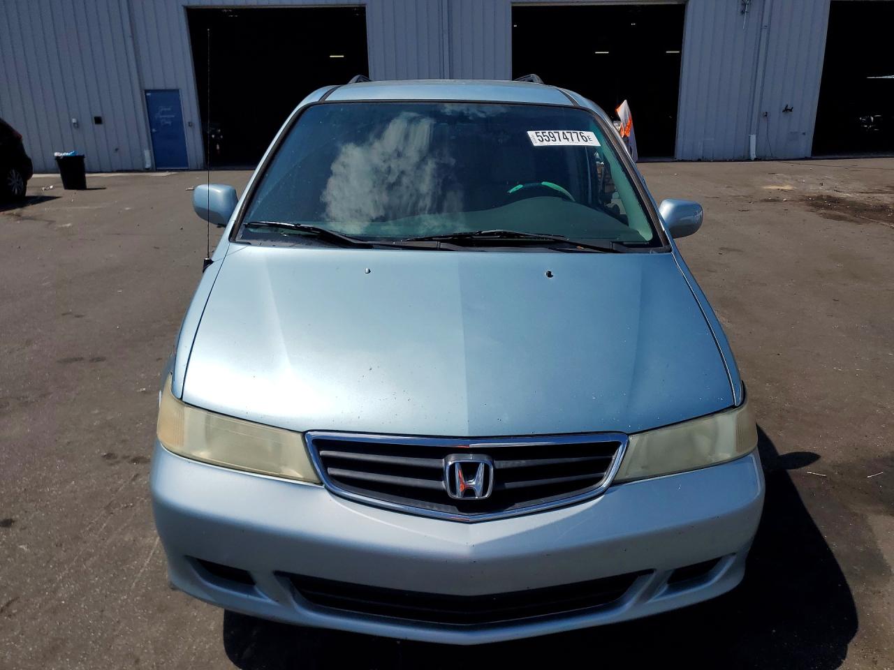 2003 Honda Odyssey Ex Blue vin: 5FNRL18613B144157