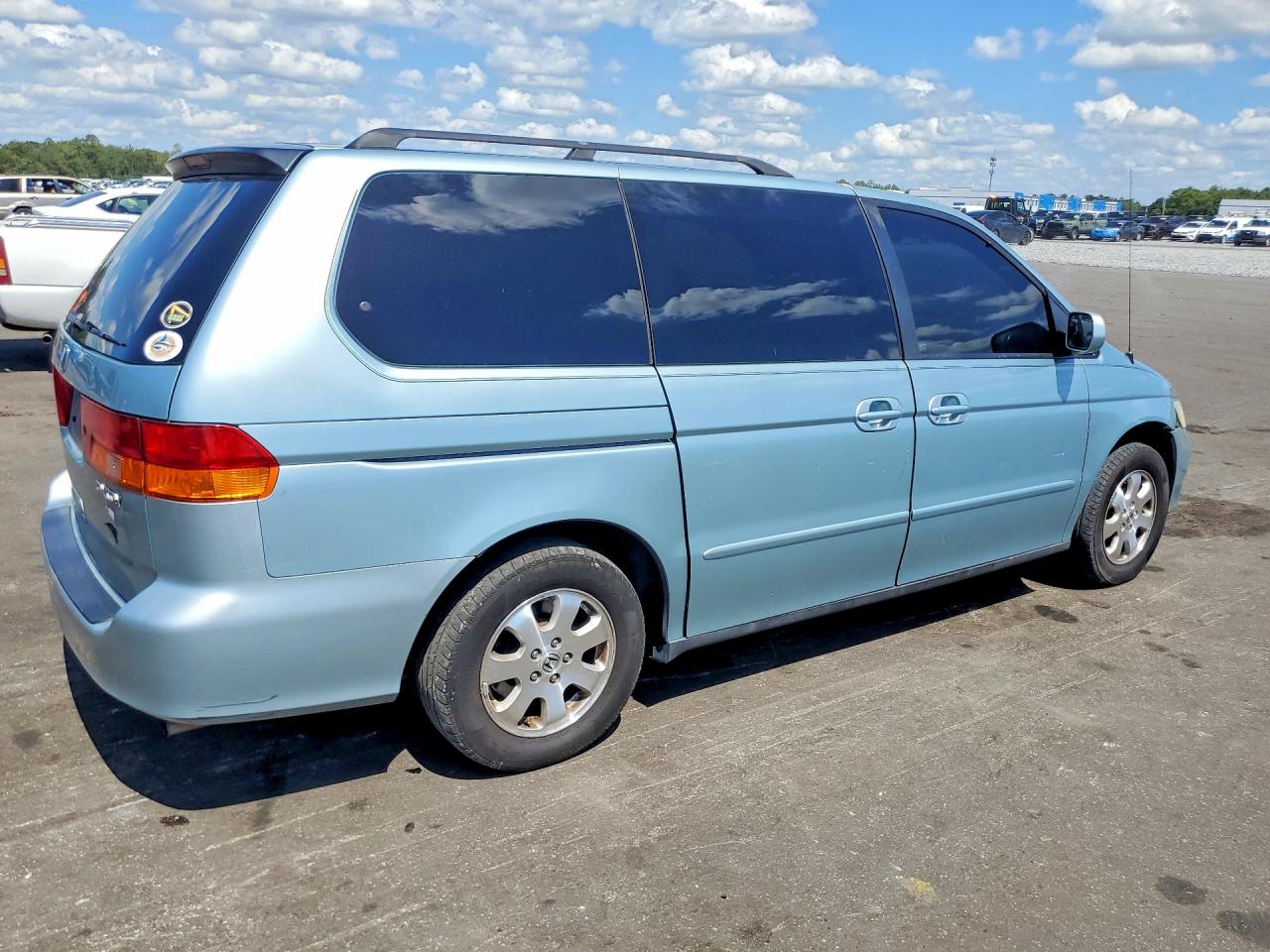 2003 Honda Odyssey Ex Blue vin: 5FNRL18613B144157