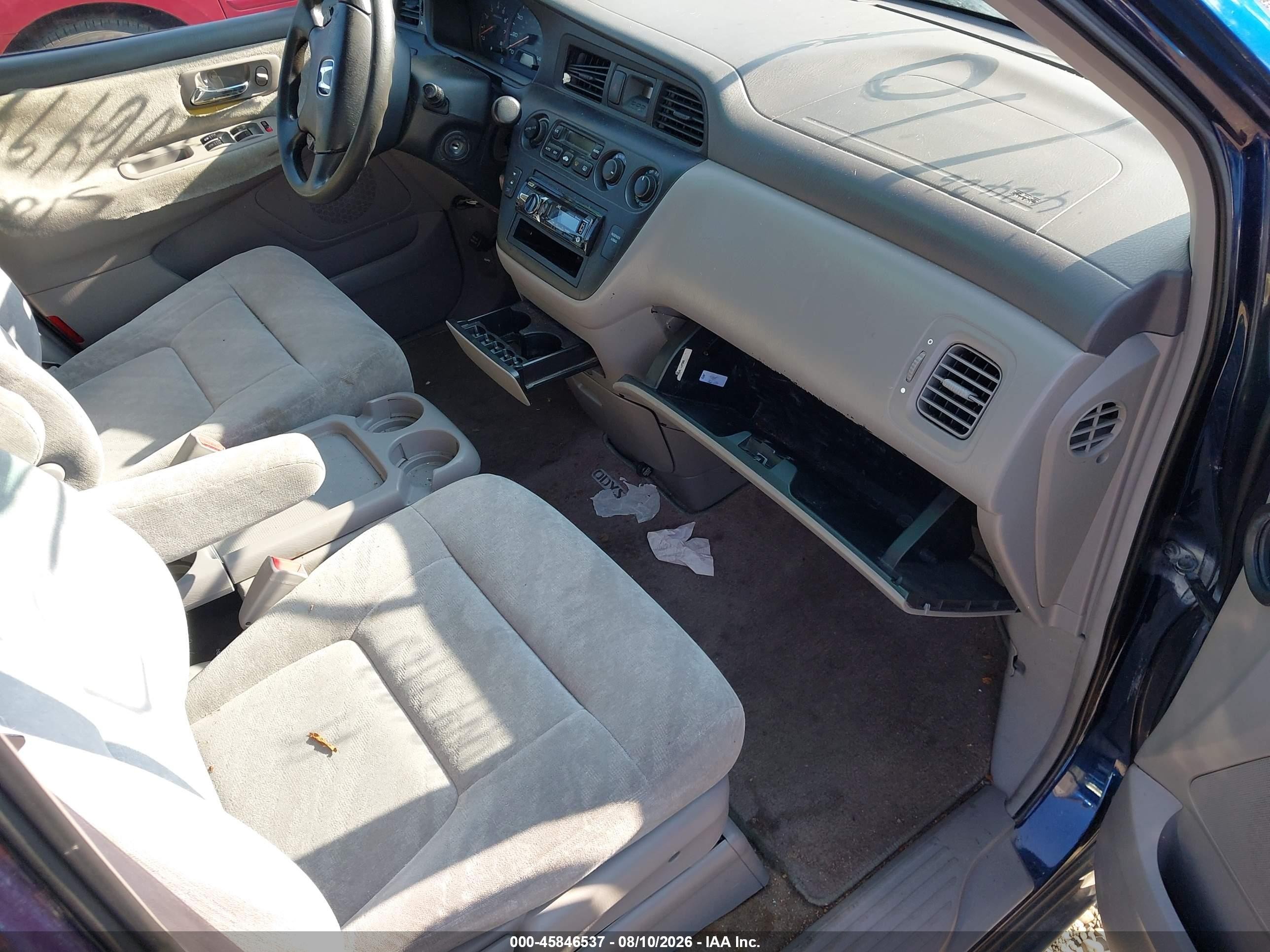 2004 Honda Odyssey Ex Blue vin: 5FNRL18614B048448