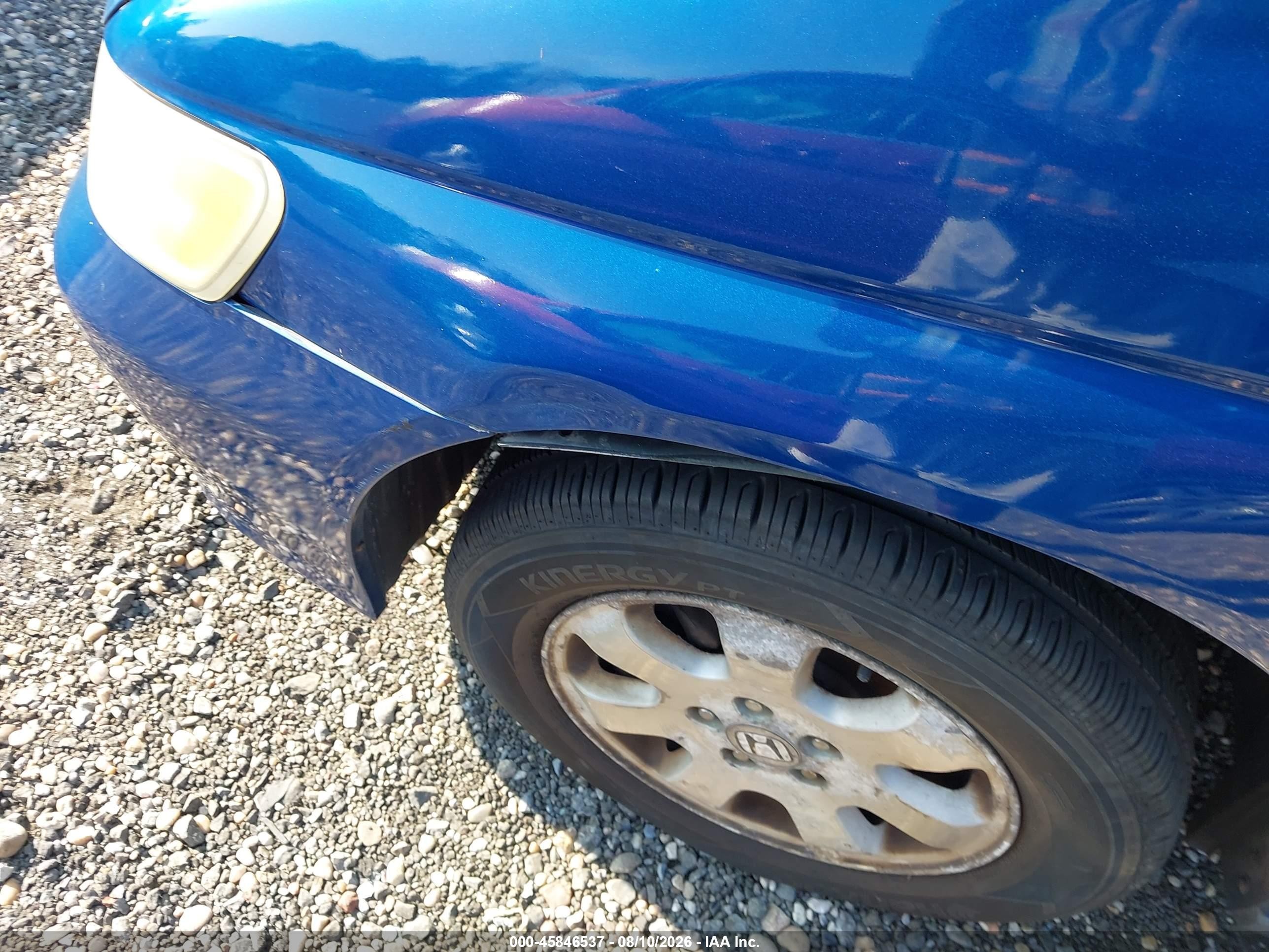2004 Honda Odyssey Ex Blue vin: 5FNRL18614B048448