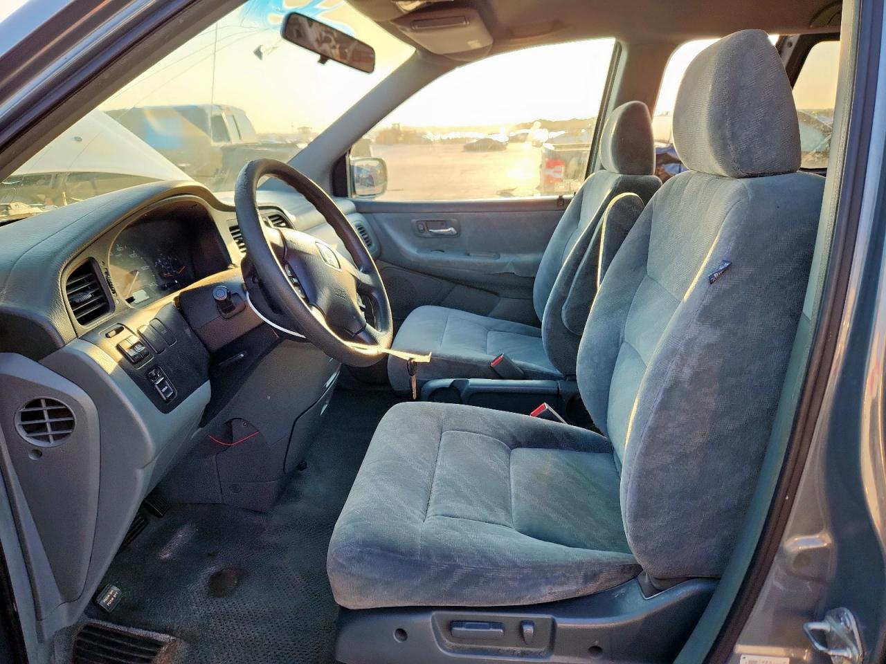 2002 Honda Odyssey Ex Gray vin: 5FNRL18622B002513