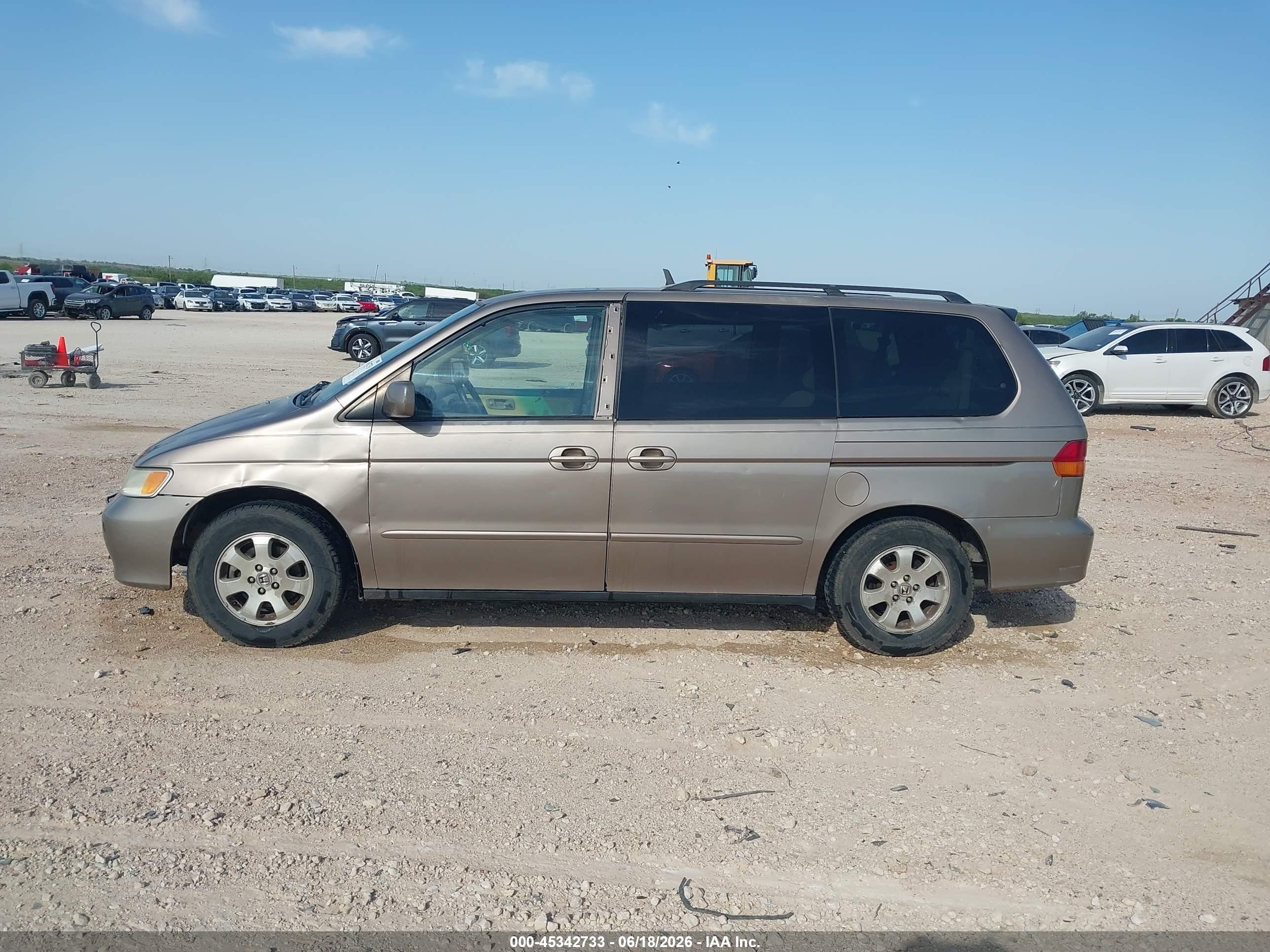 2003 Honda Odyssey Ex Gold vin: 5FNRL18623B065368