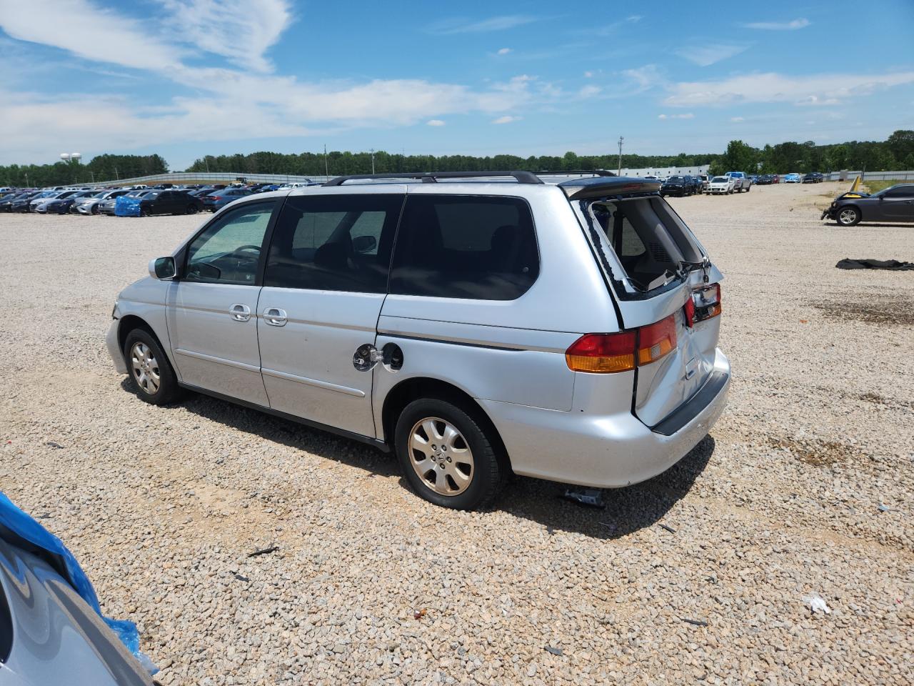 2004 Honda Odyssey Ex Серый vin: 5FNRL18624B001963