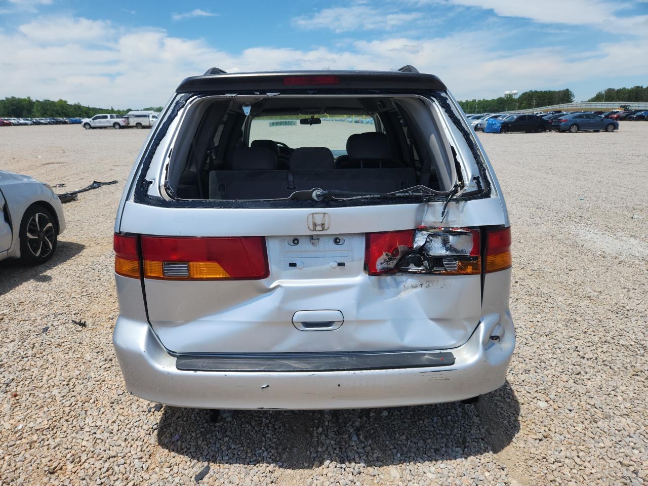 2004 Honda Odyssey Ex Серый vin: 5FNRL18624B001963