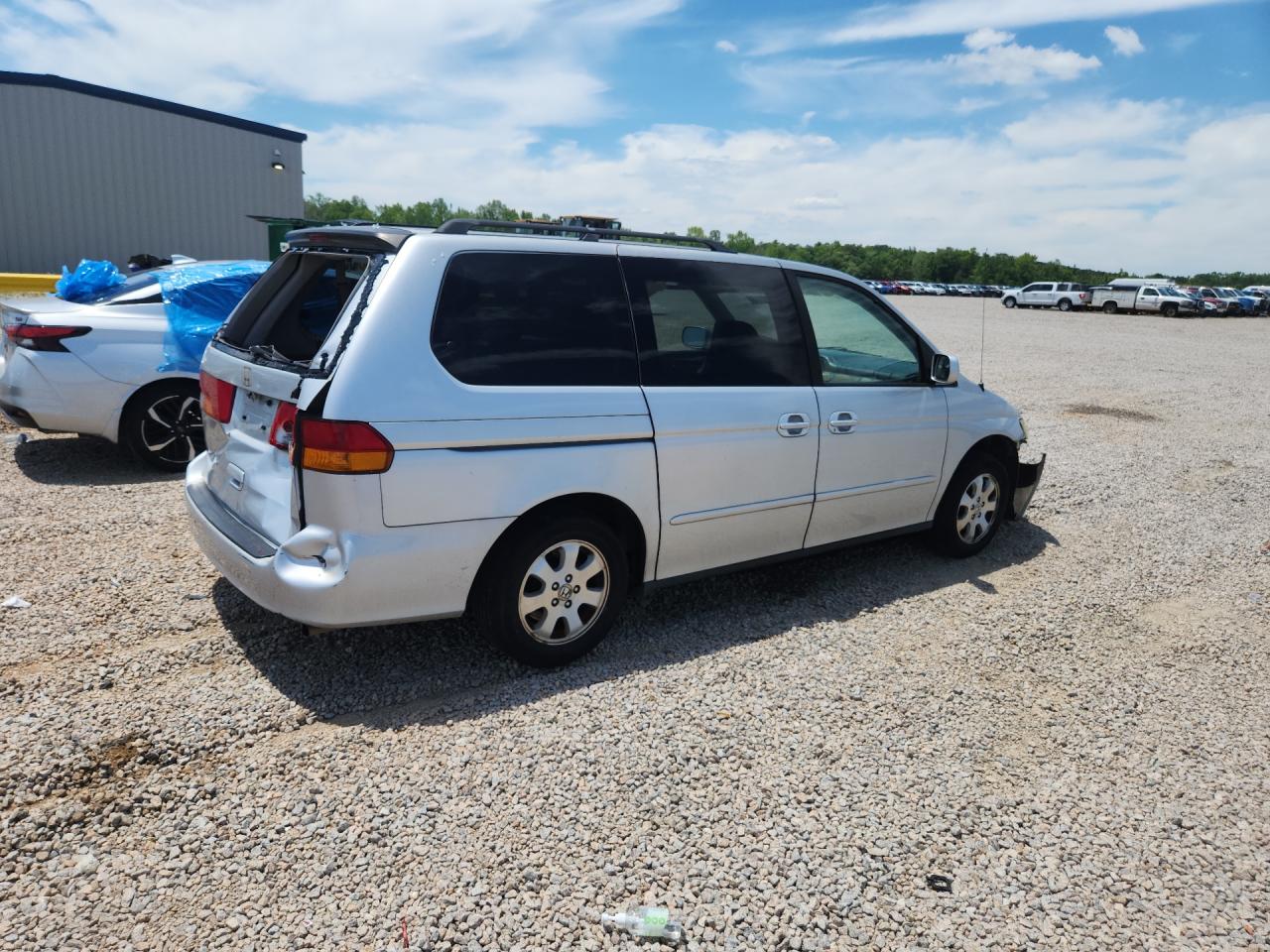 2004 Honda Odyssey Ex Серый vin: 5FNRL18624B001963