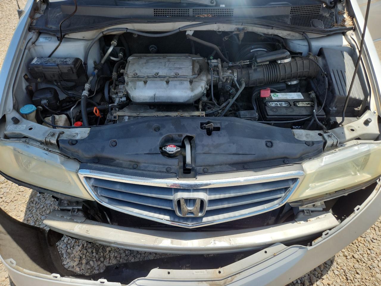 2004 Honda Odyssey Ex Серый vin: 5FNRL18624B001963