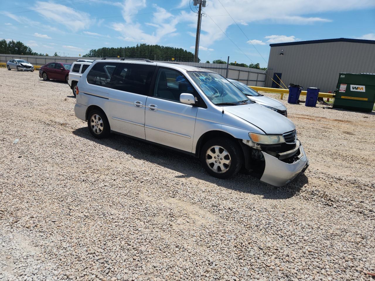 2004 Honda Odyssey Ex Серый vin: 5FNRL18624B001963