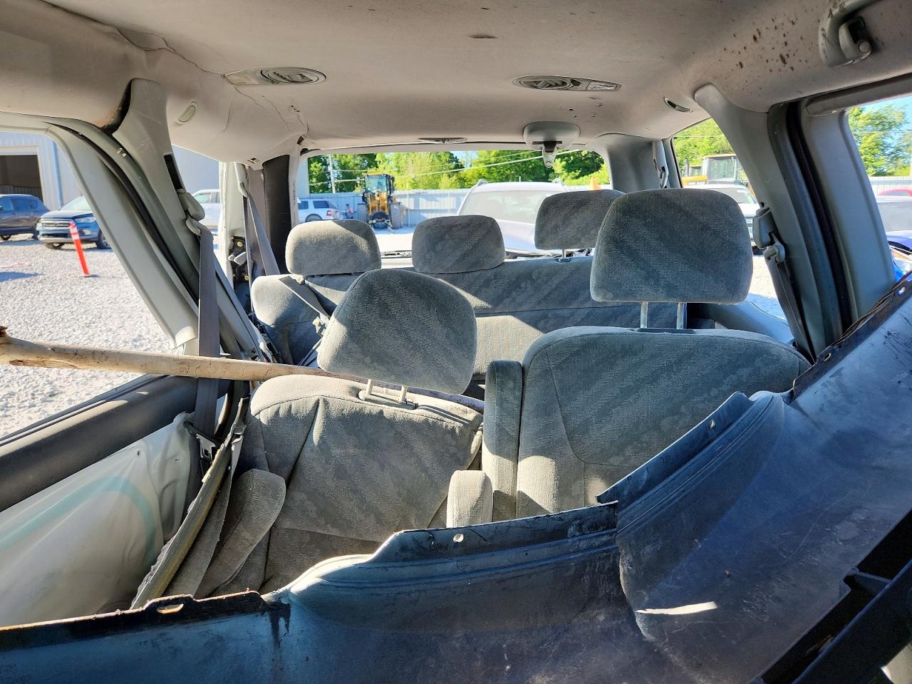 2004 Honda Odyssey Ex White vin: 5FNRL18624B108639