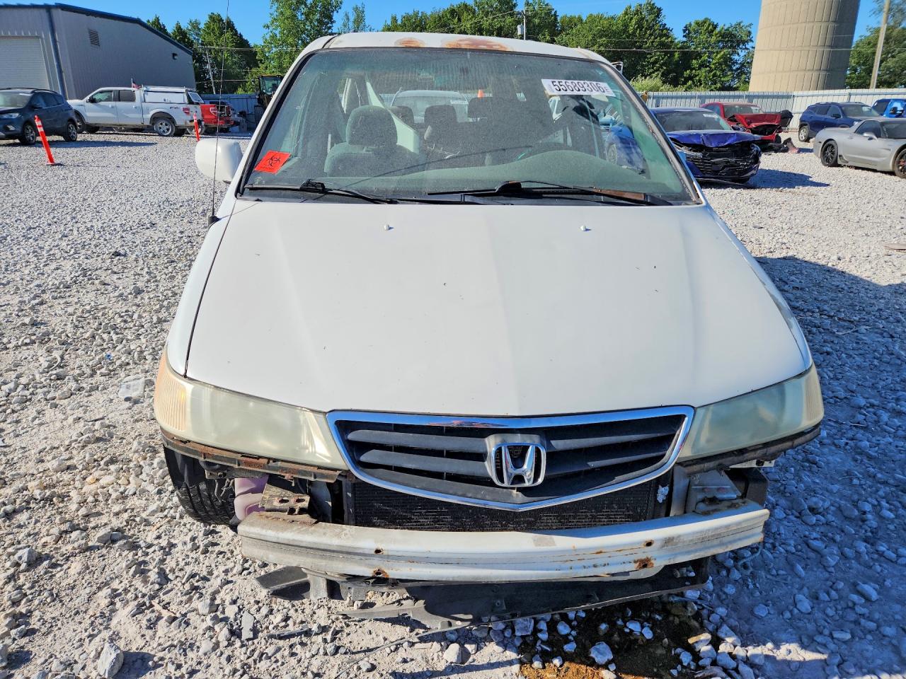 2004 Honda Odyssey Ex White vin: 5FNRL18624B108639