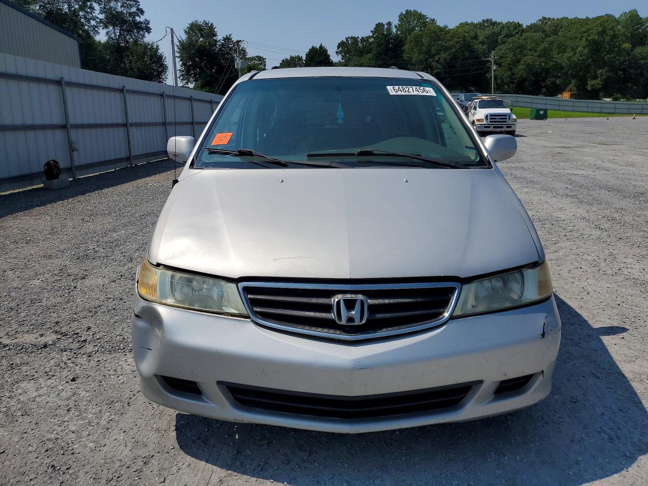 2002 Honda Odyssey Ex Silver vin: 5FNRL18632B005680