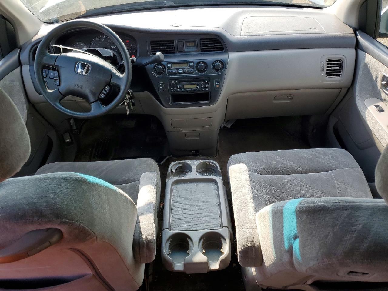 2003 Honda Odyssey Ex Gray vin: 5FNRL18633B069557