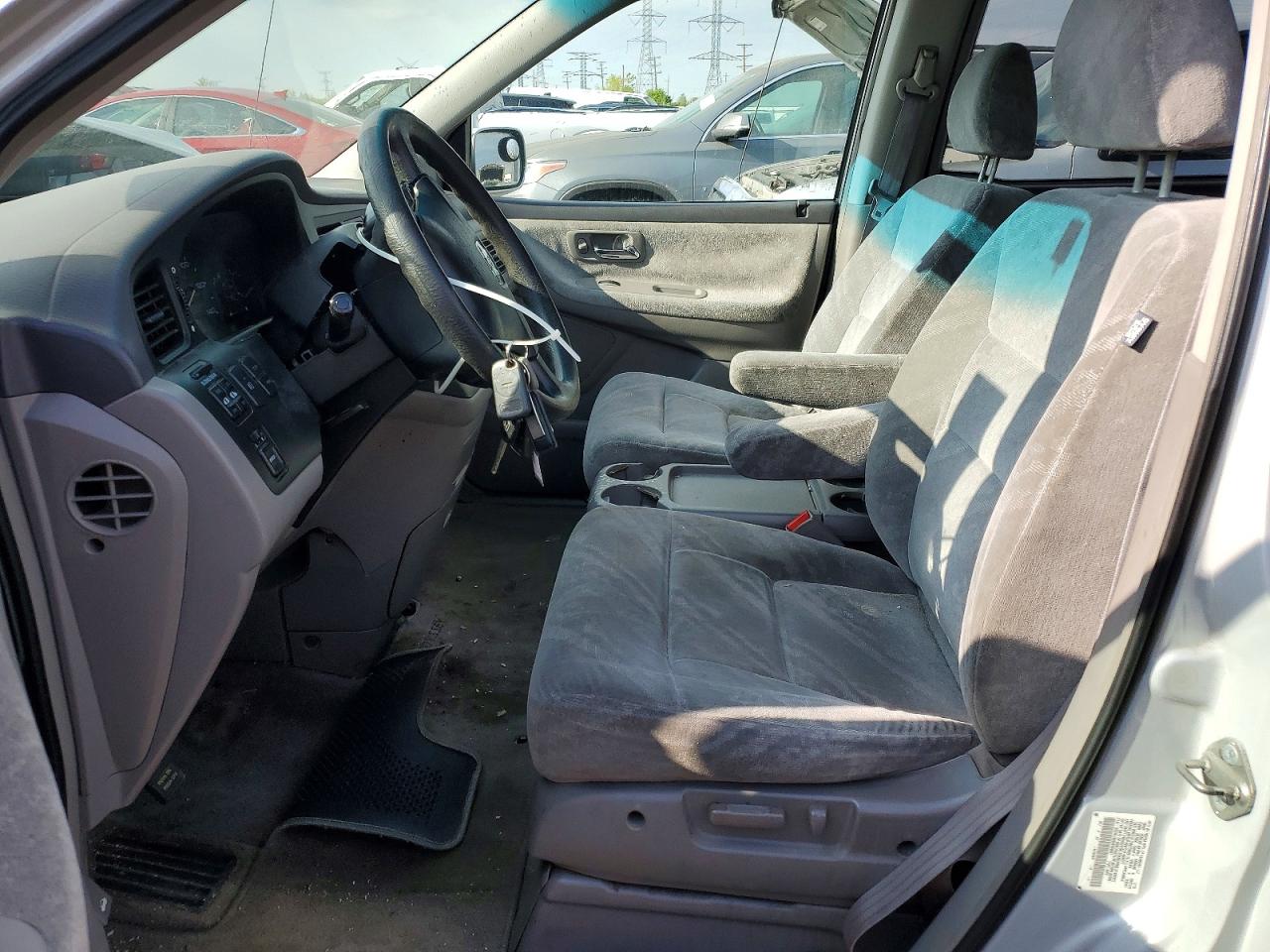2003 Honda Odyssey Ex Gray vin: 5FNRL18633B069557