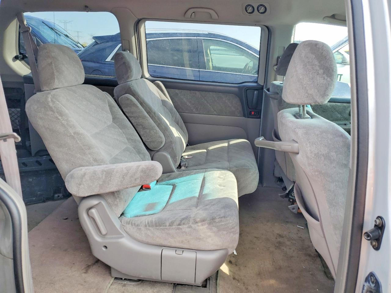2003 Honda Odyssey Ex Gray vin: 5FNRL18633B069557
