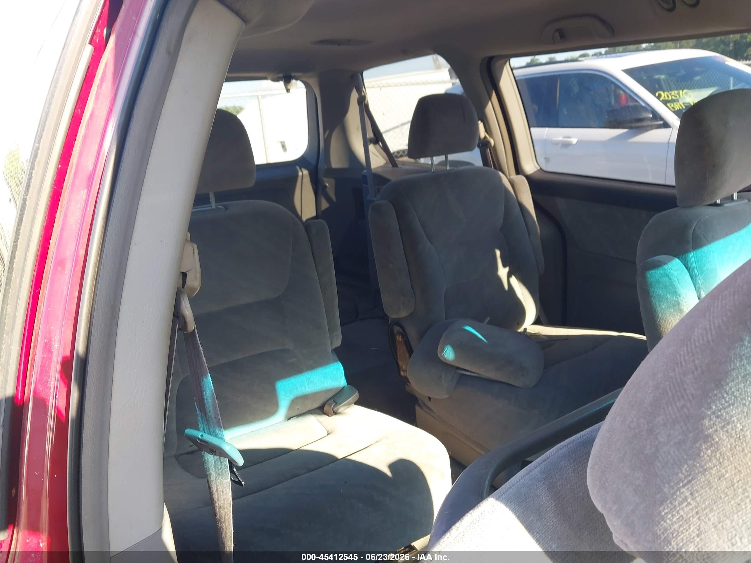 2003 Honda Odyssey Ex Red vin: 5FNRL18633B119311