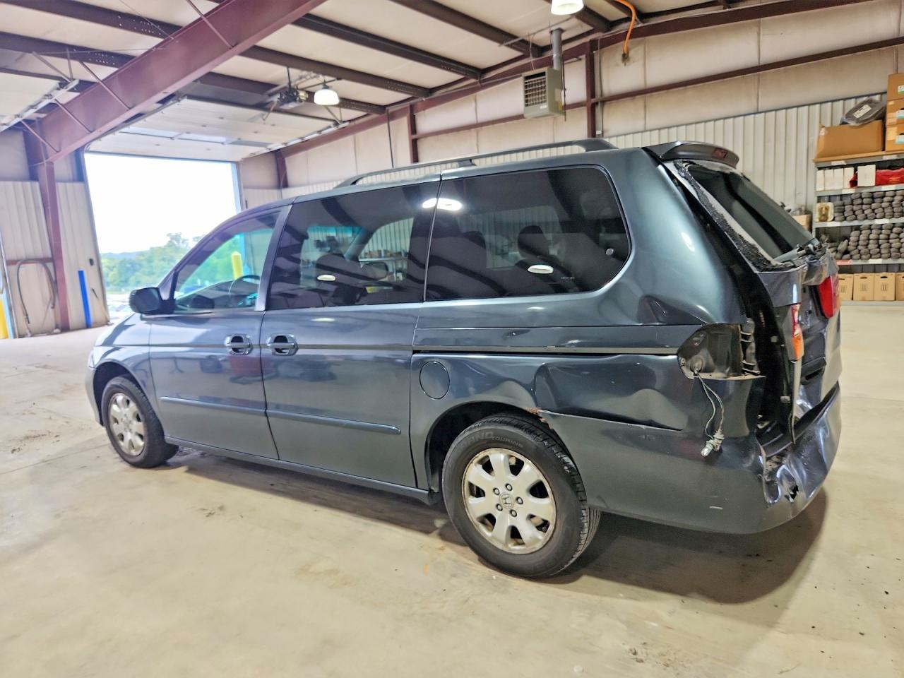 2004 Honda Odyssey Ex Blue vin: 5FNRL18634B041470