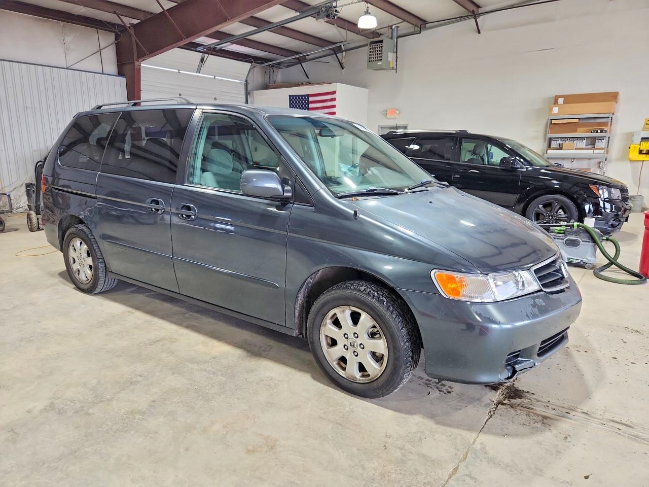 2004 Honda Odyssey Ex Blue vin: 5FNRL18634B041470