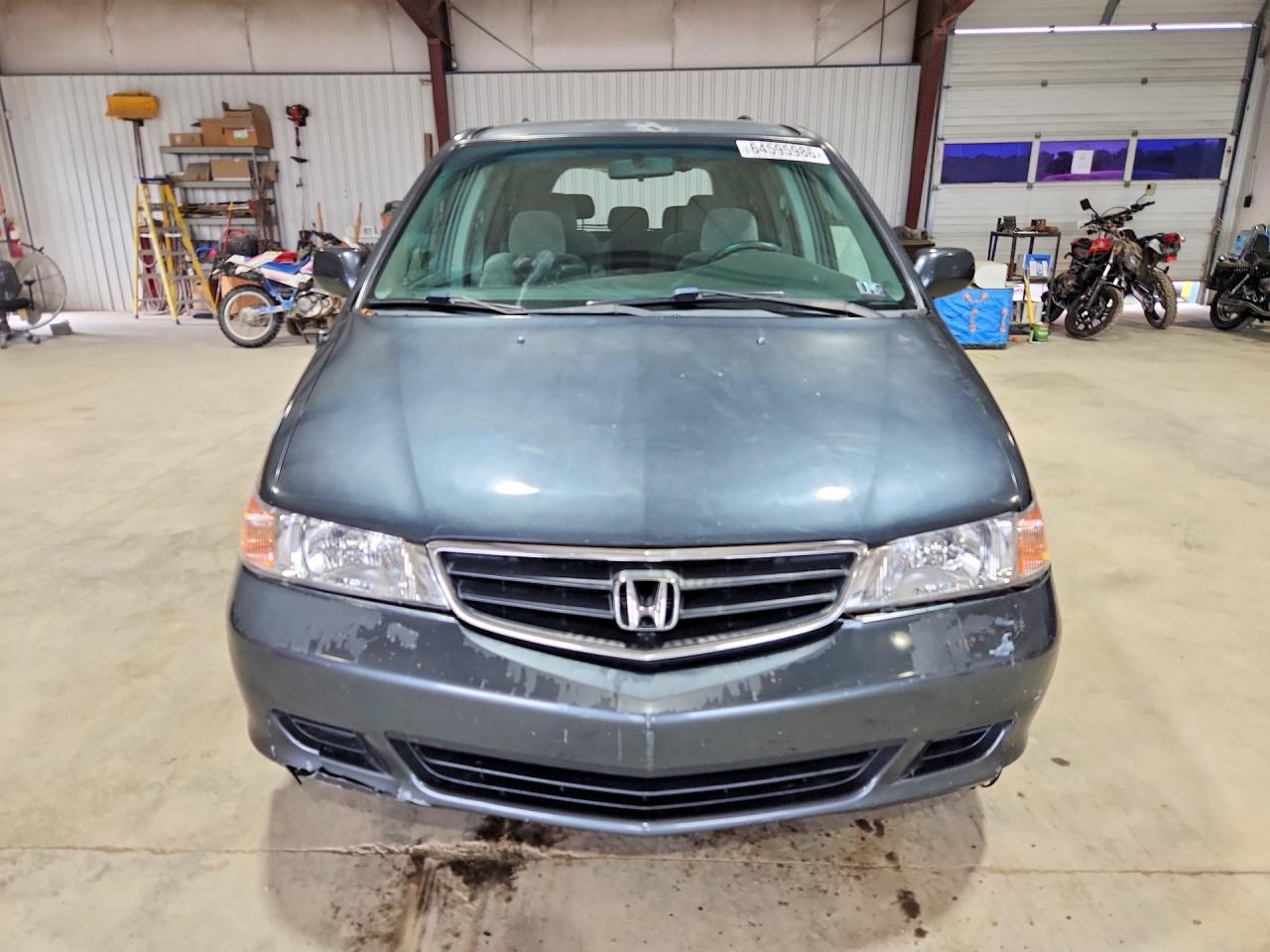 2004 Honda Odyssey Ex Blue vin: 5FNRL18634B041470