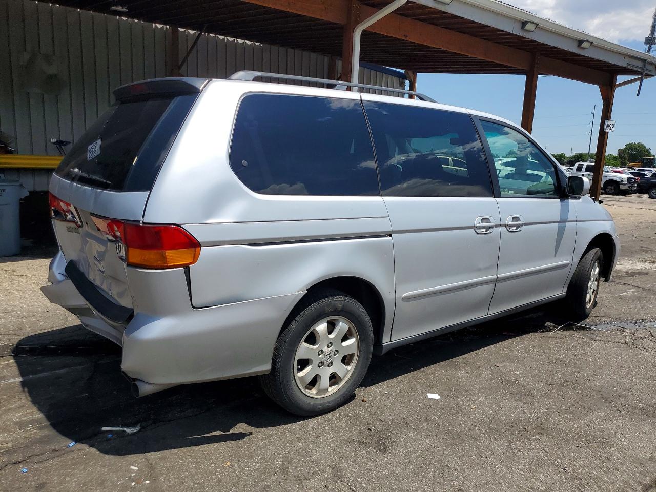 2004 Honda Odyssey Ex Silver vin: 5FNRL18634B074033