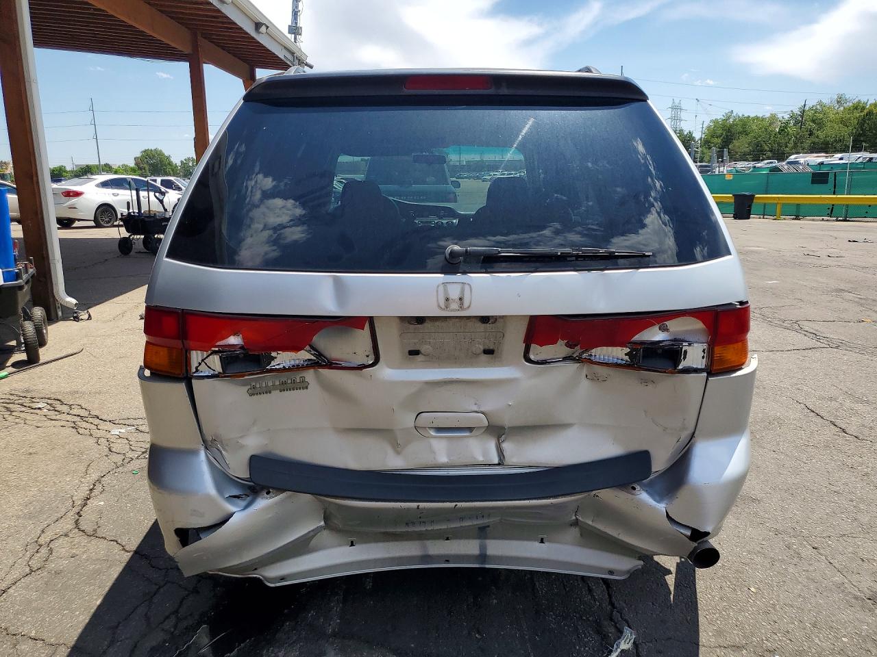 2004 Honda Odyssey Ex Silver vin: 5FNRL18634B074033