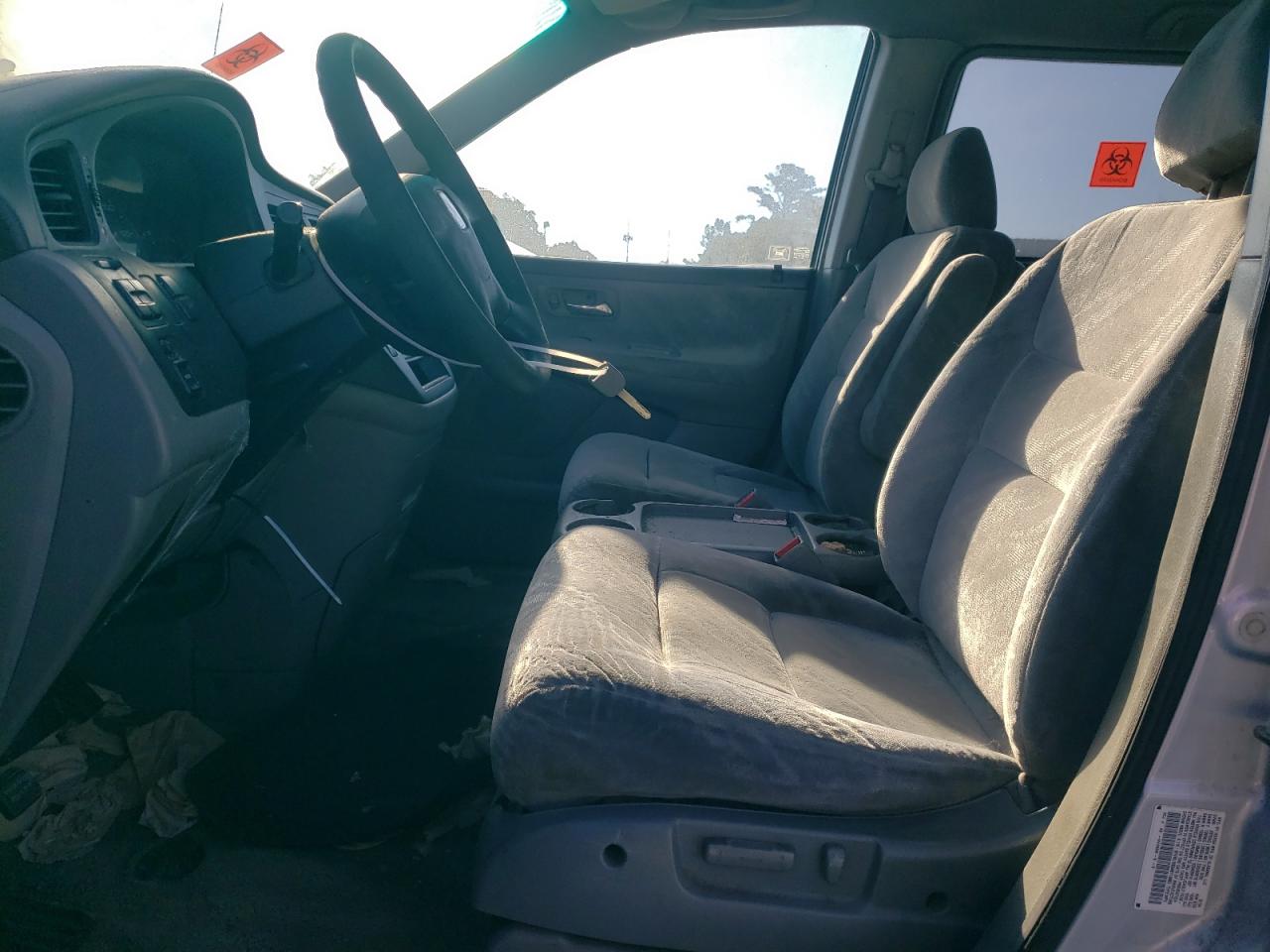 2004 Honda Odyssey Ex Silver vin: 5FNRL18634B114885