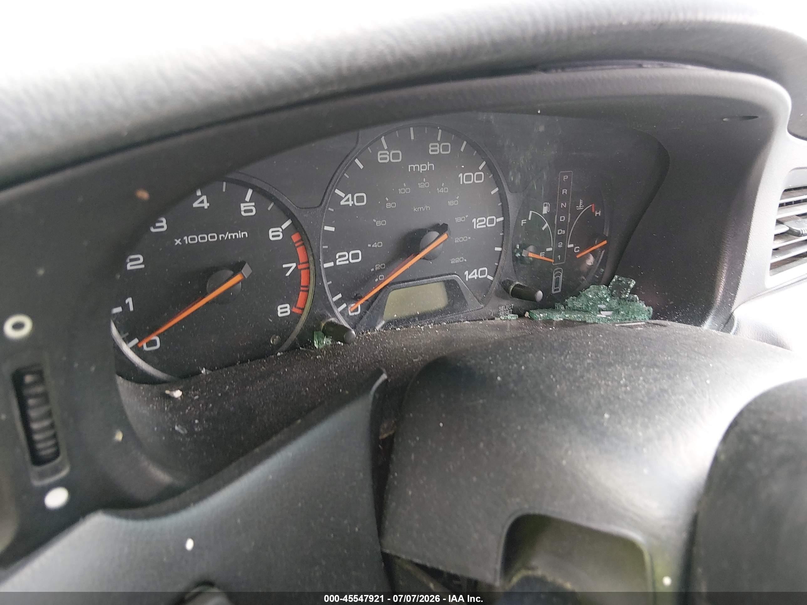 2002 Honda Odyssey Ex Blue vin: 5FNRL18642B038090