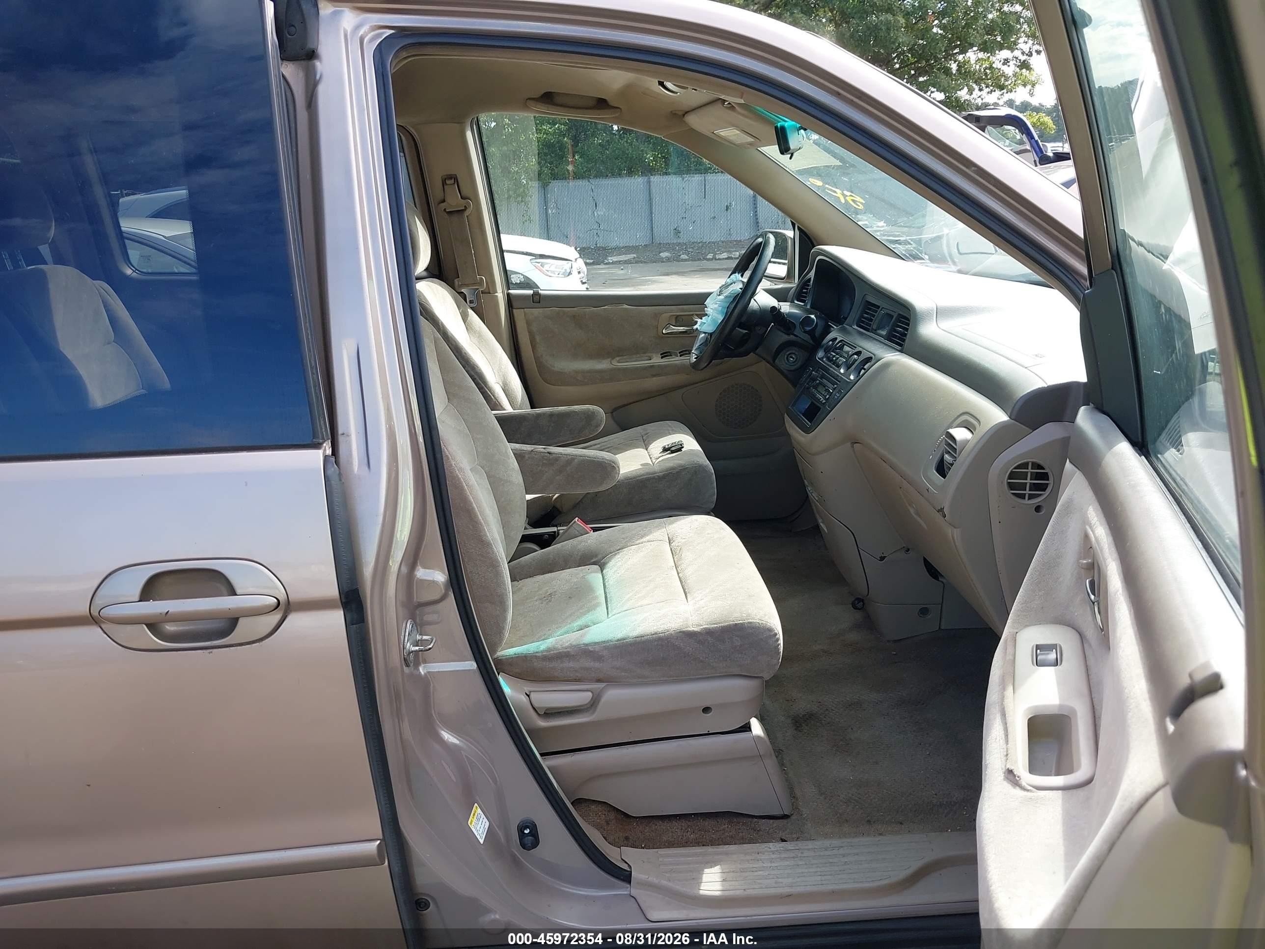 2003 Honda Odyssey Ex Beige vin: 5FNRL18643B018990