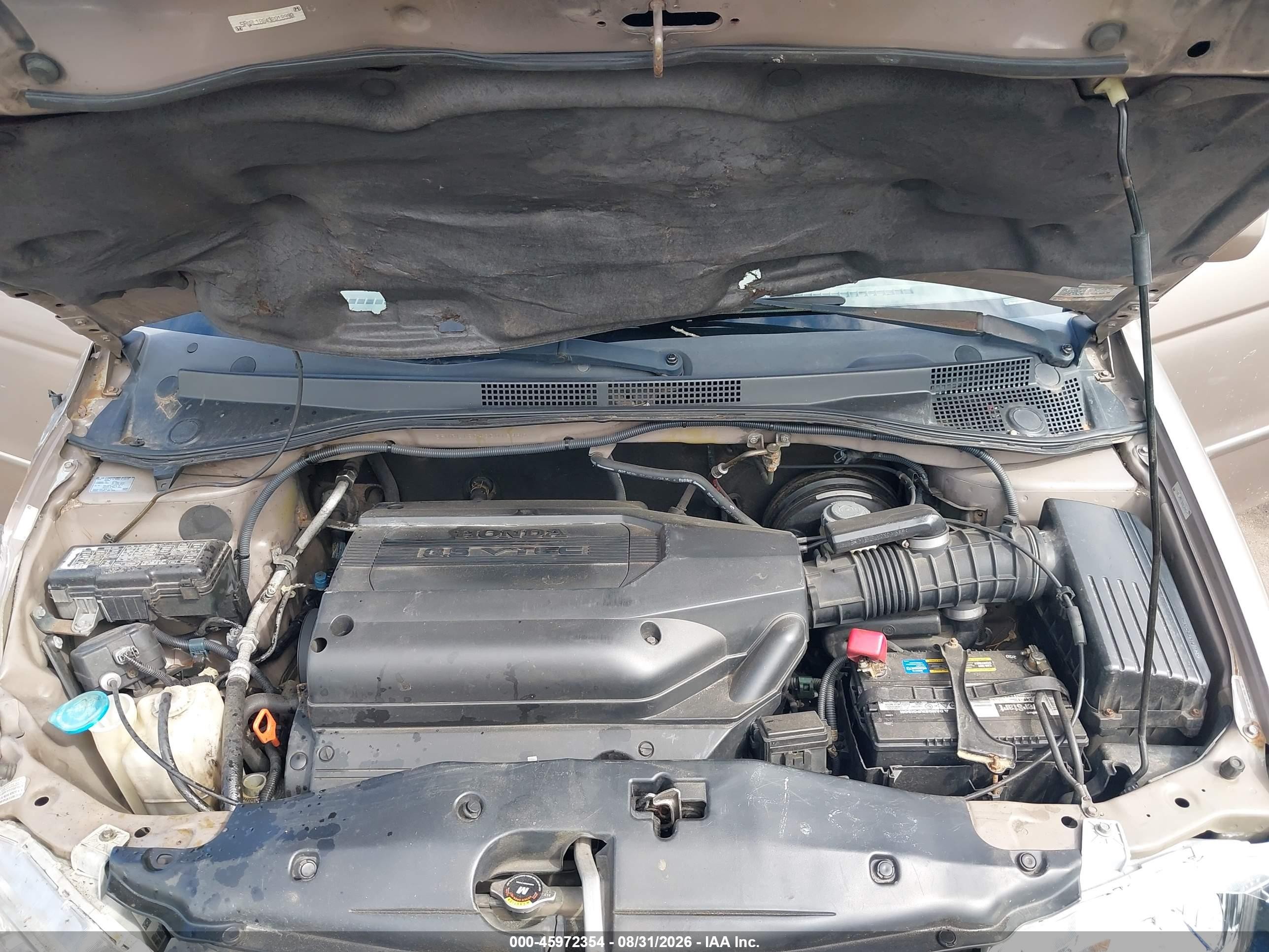 2003 Honda Odyssey Ex Beige vin: 5FNRL18643B018990